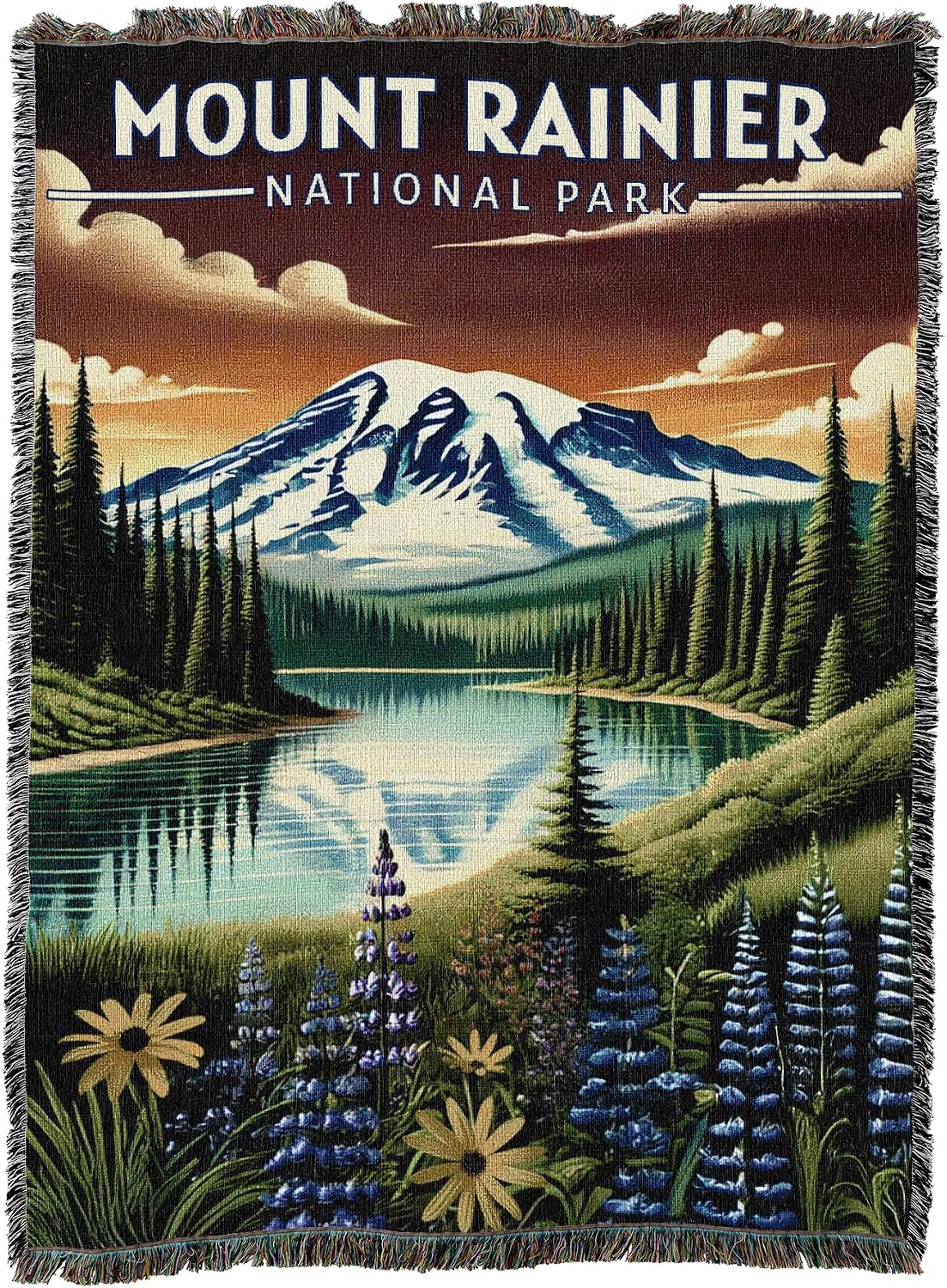 Made in The USA / 72 x 54 / Mount Rainier 1