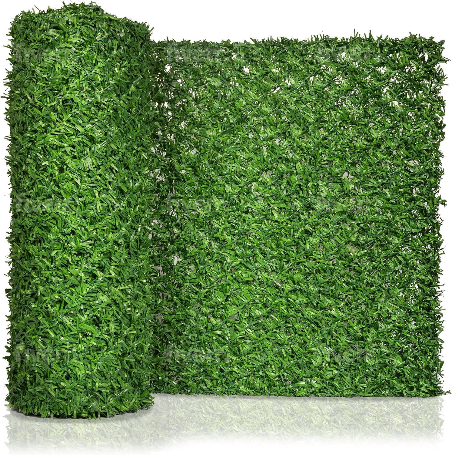 Can Fence Grass Chain Link Fence- Galvanized Wire UV Protected- Privacy Fence / 3.94' x 10
