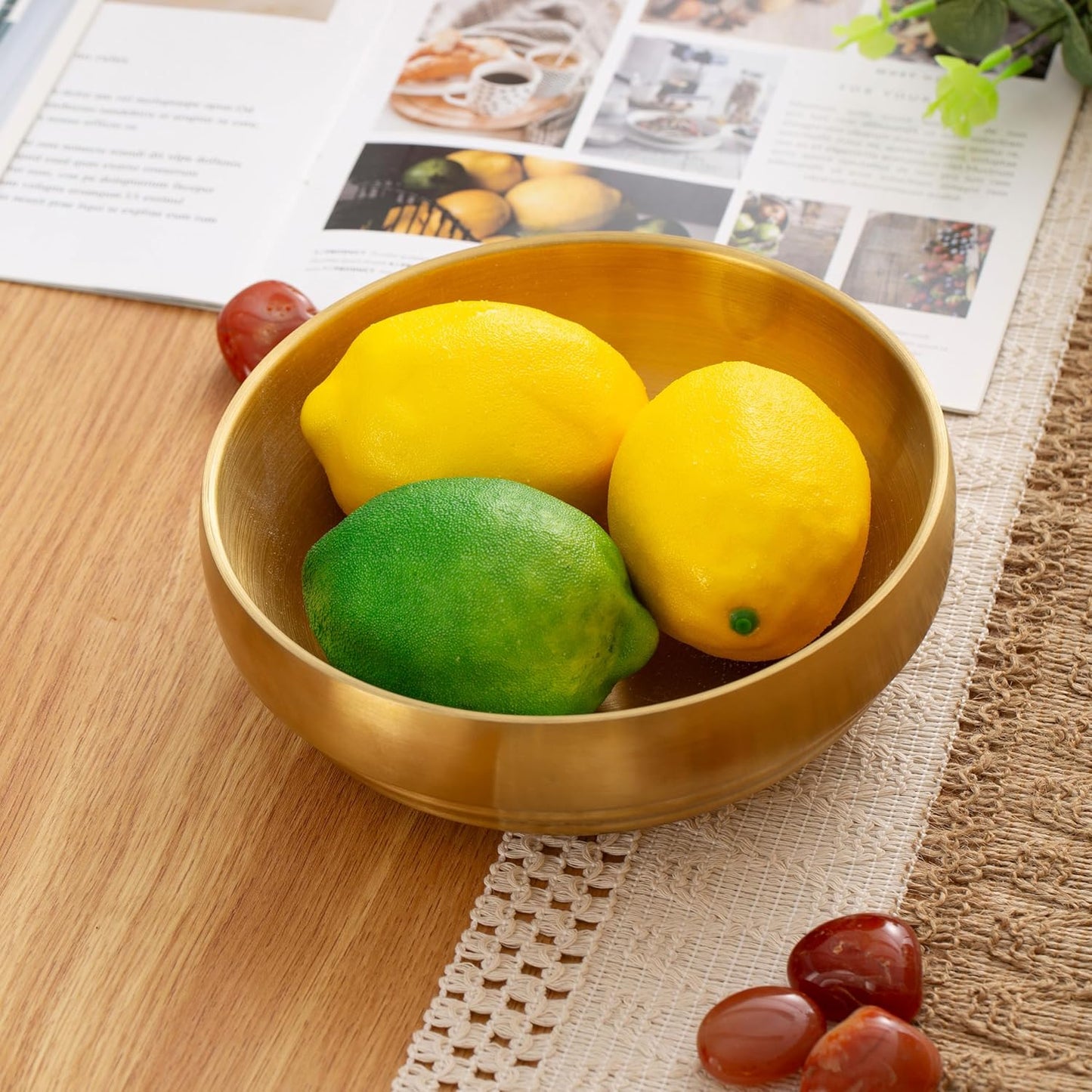Key Holder Bowl / 7.4 INCH Gold / 7.4 Inch