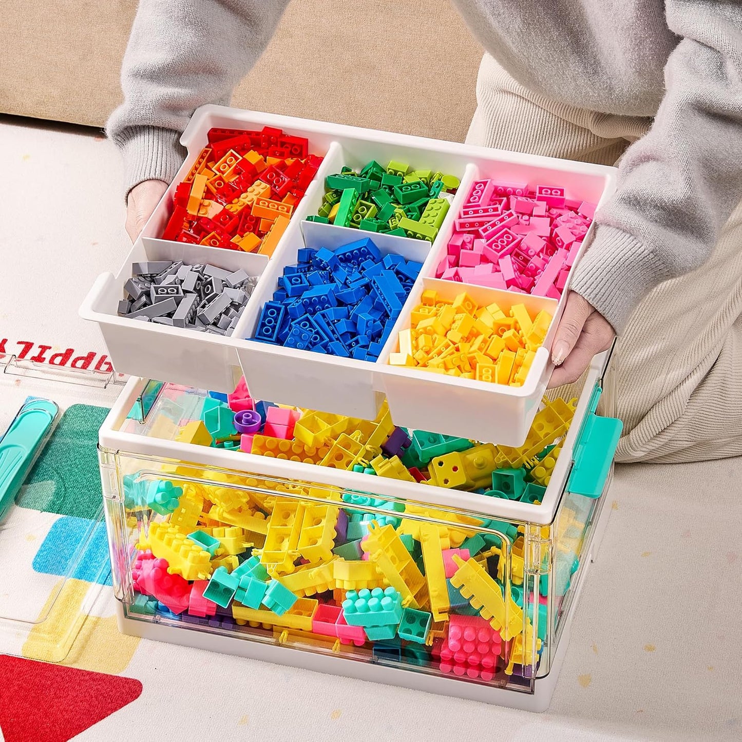 Art Supply Organizers / Clear