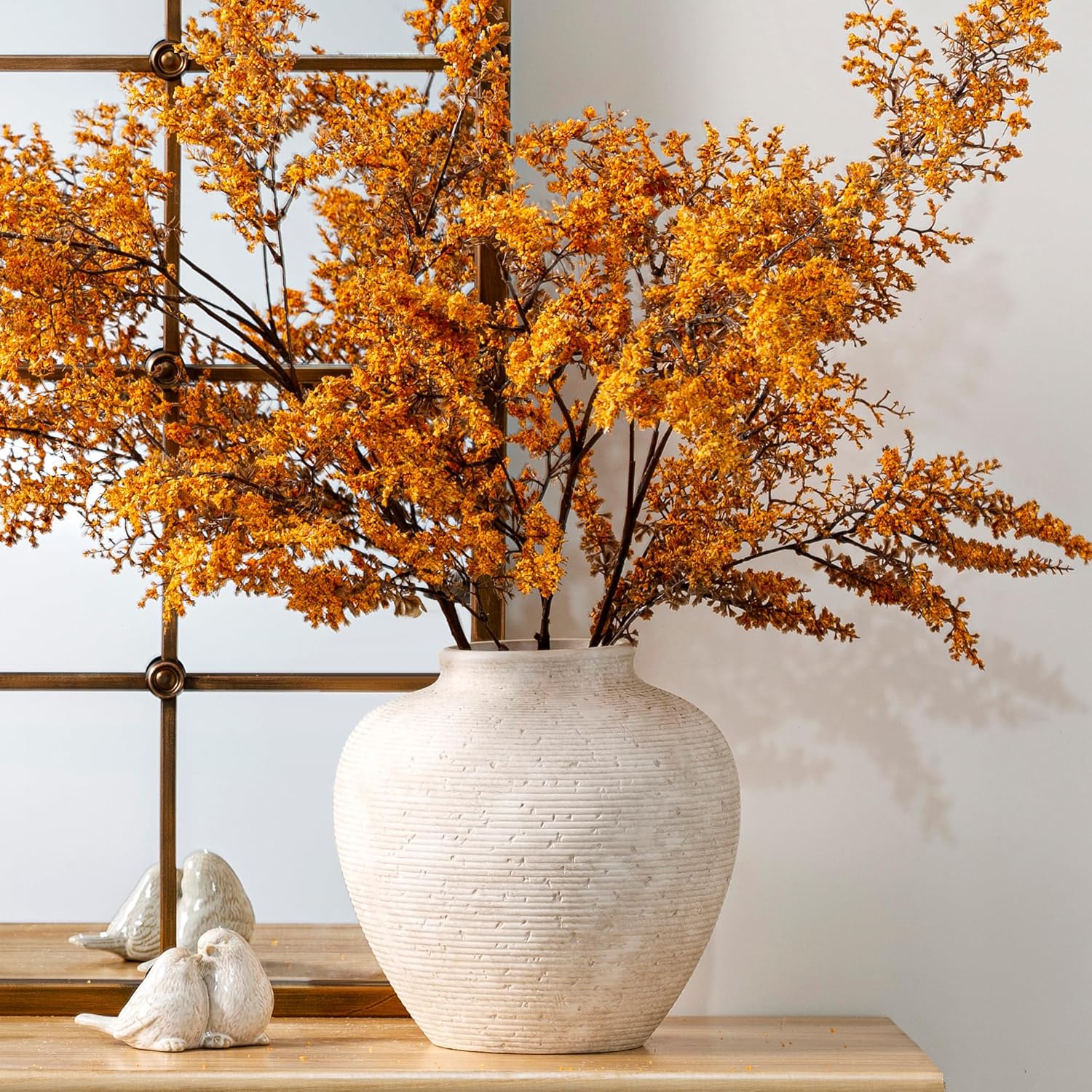 Ceramic Flower Vase Home Decor / Rustic-10
