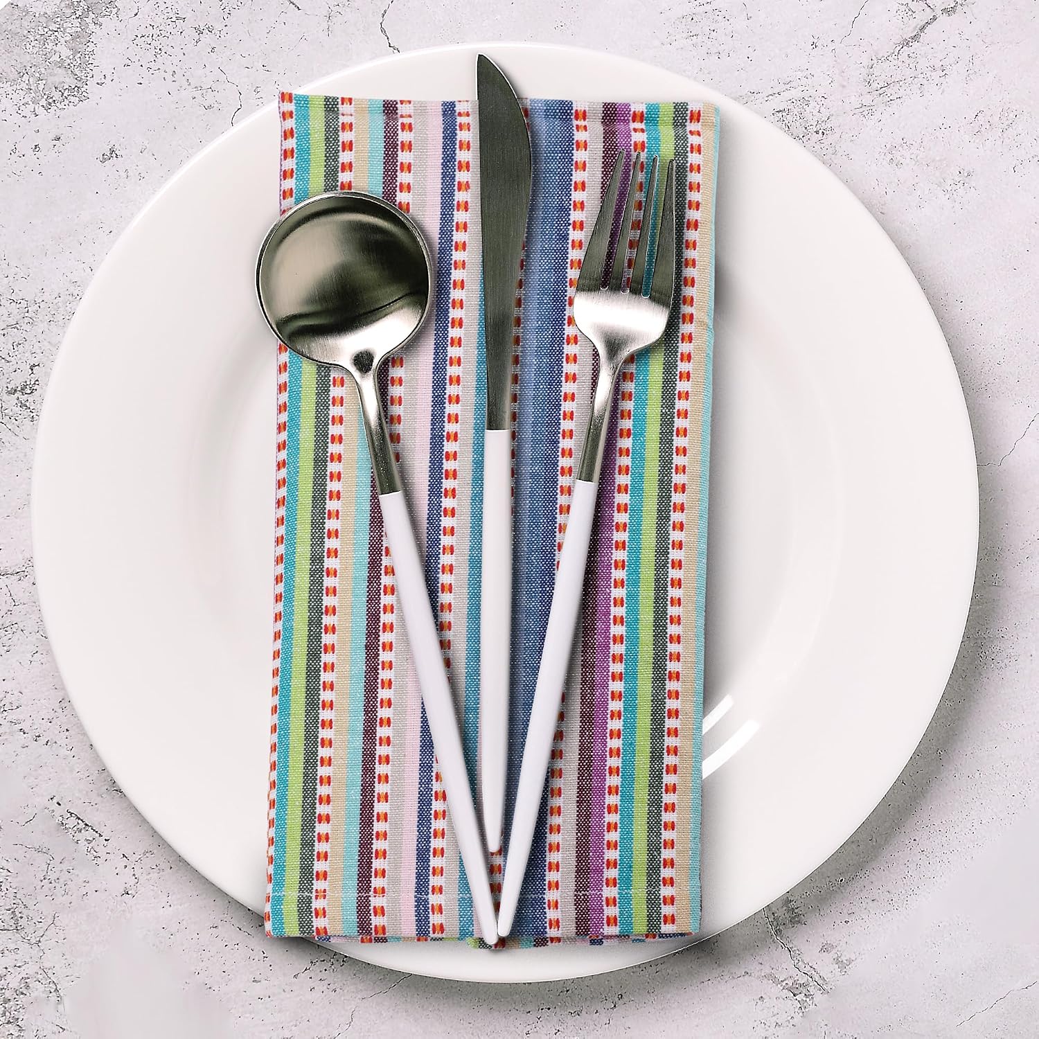 Urban Villa Cloth Napkins 100% Cotton Highly Absorbent Washable Durable Reusable Premium Dinner Napkins Ideal for Gifts