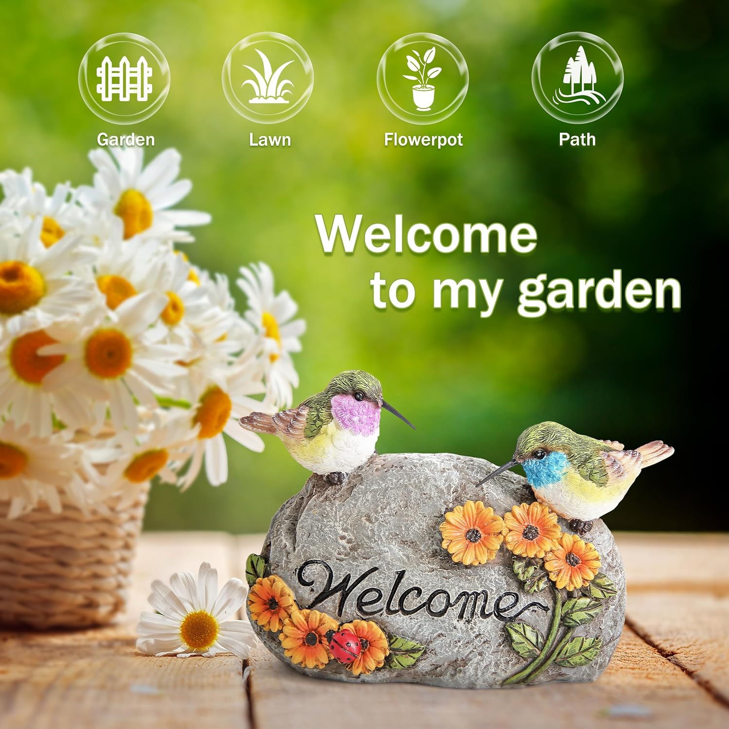 Bird Outdoor Statues Gifts