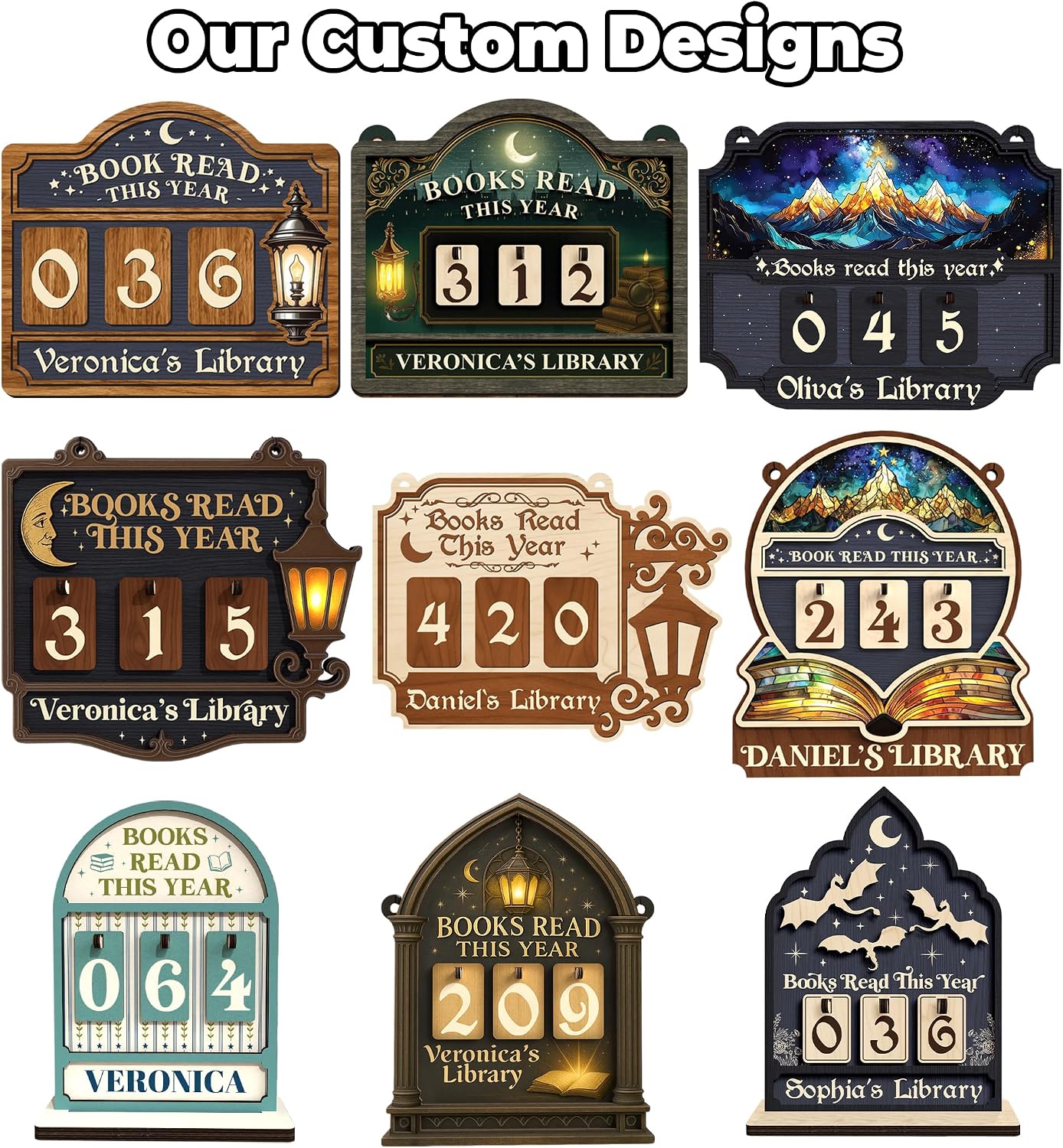 Book Lover Gift / Book Tracker