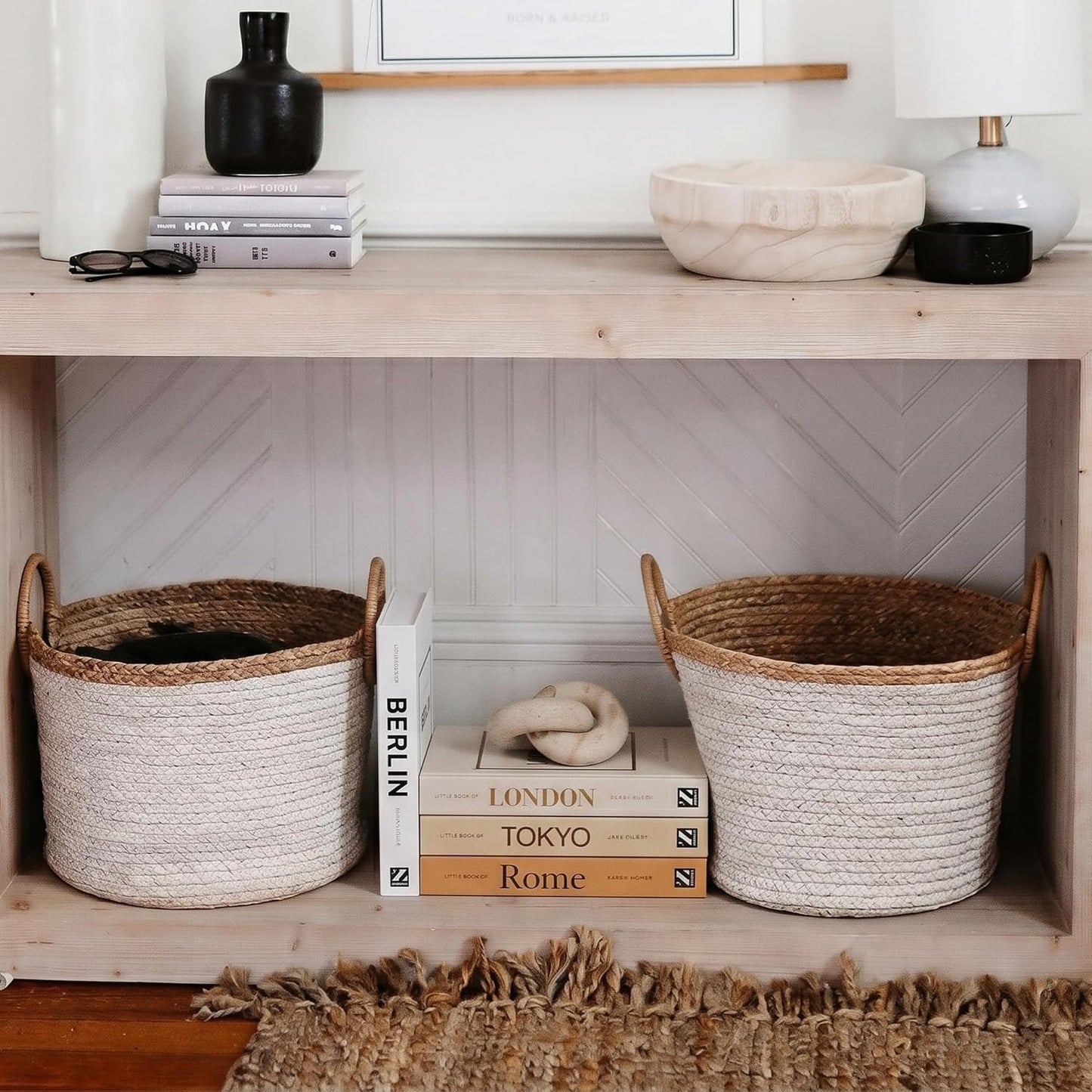 Not Real Books / Mocha_medium / Set of 4