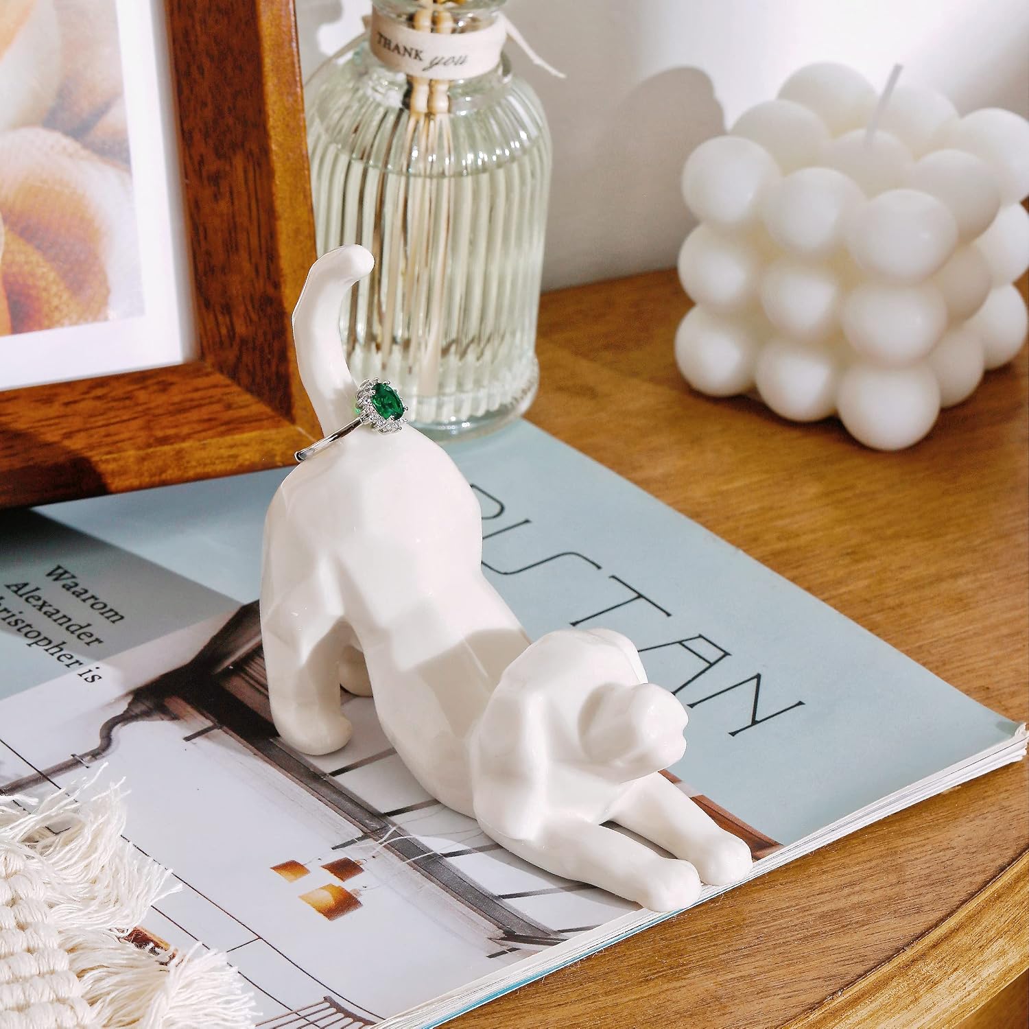 Ring Holder / Wedding Ring Stand / Dog