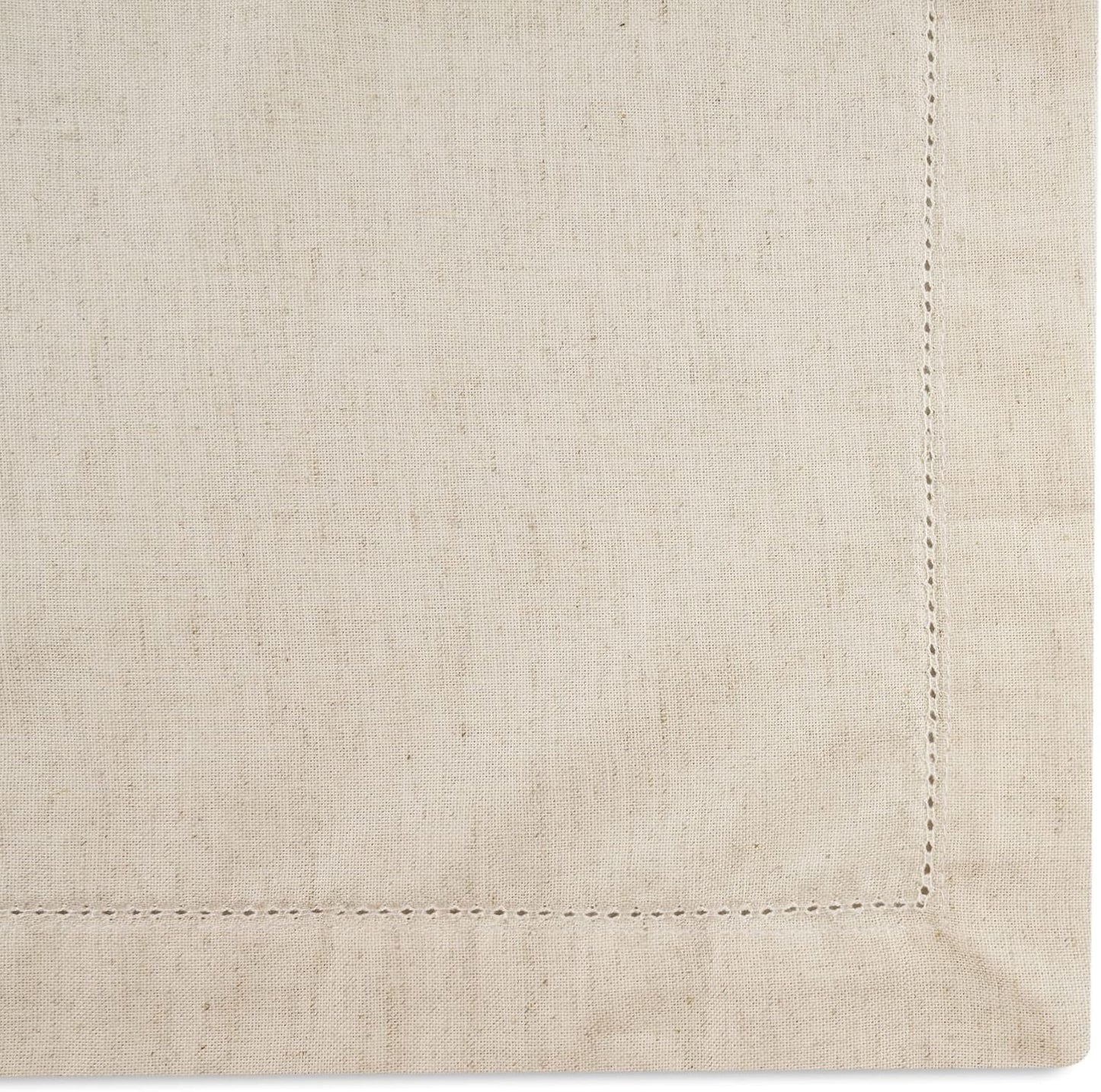 SweetNeedle - (Pack of 12) - Linen Flax Napkins with Hemstitched Handmade Designer Dinner Cloth Napkins 20x20 in in