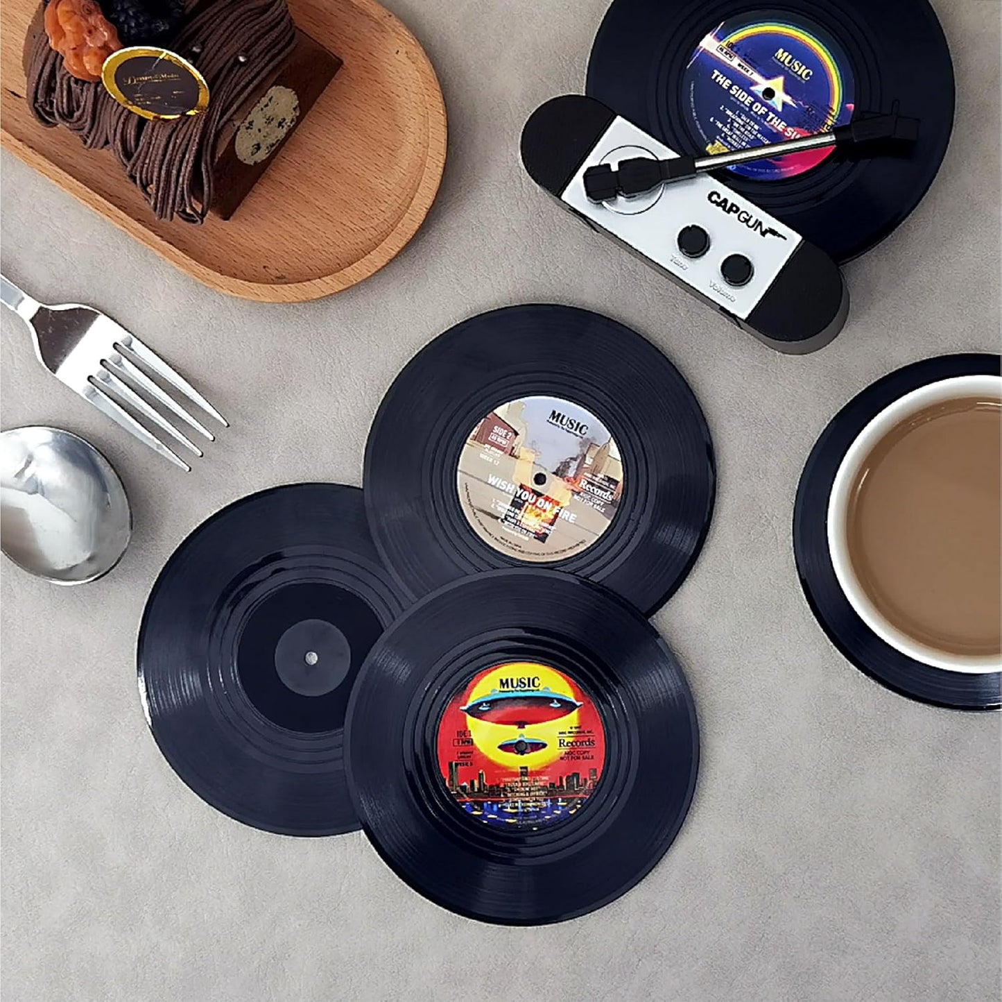 Vinyl Record Player Holder for Music Lovers / V1&V2 / Set of 12