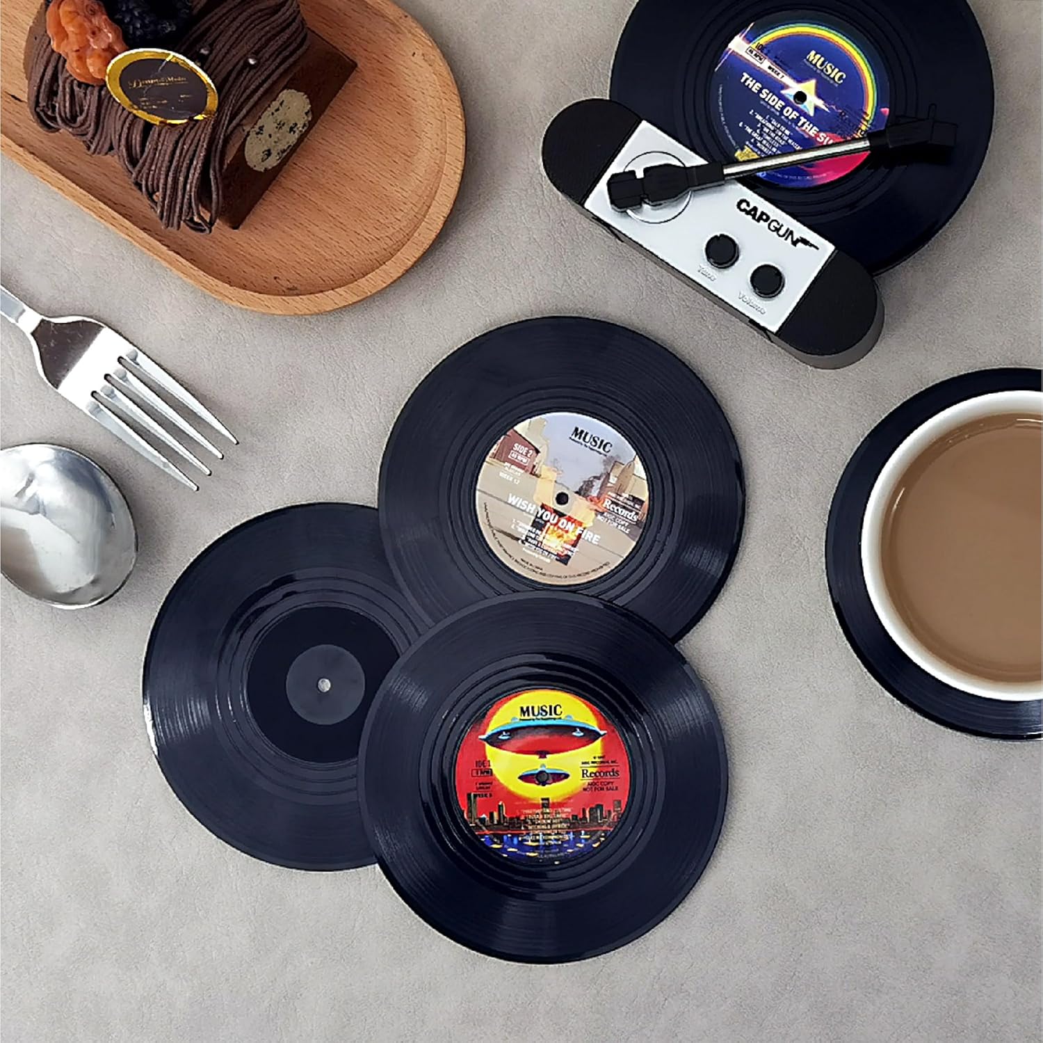 Vinyl Record Player Holder for Music Lovers / V1&V2 / Set of 12