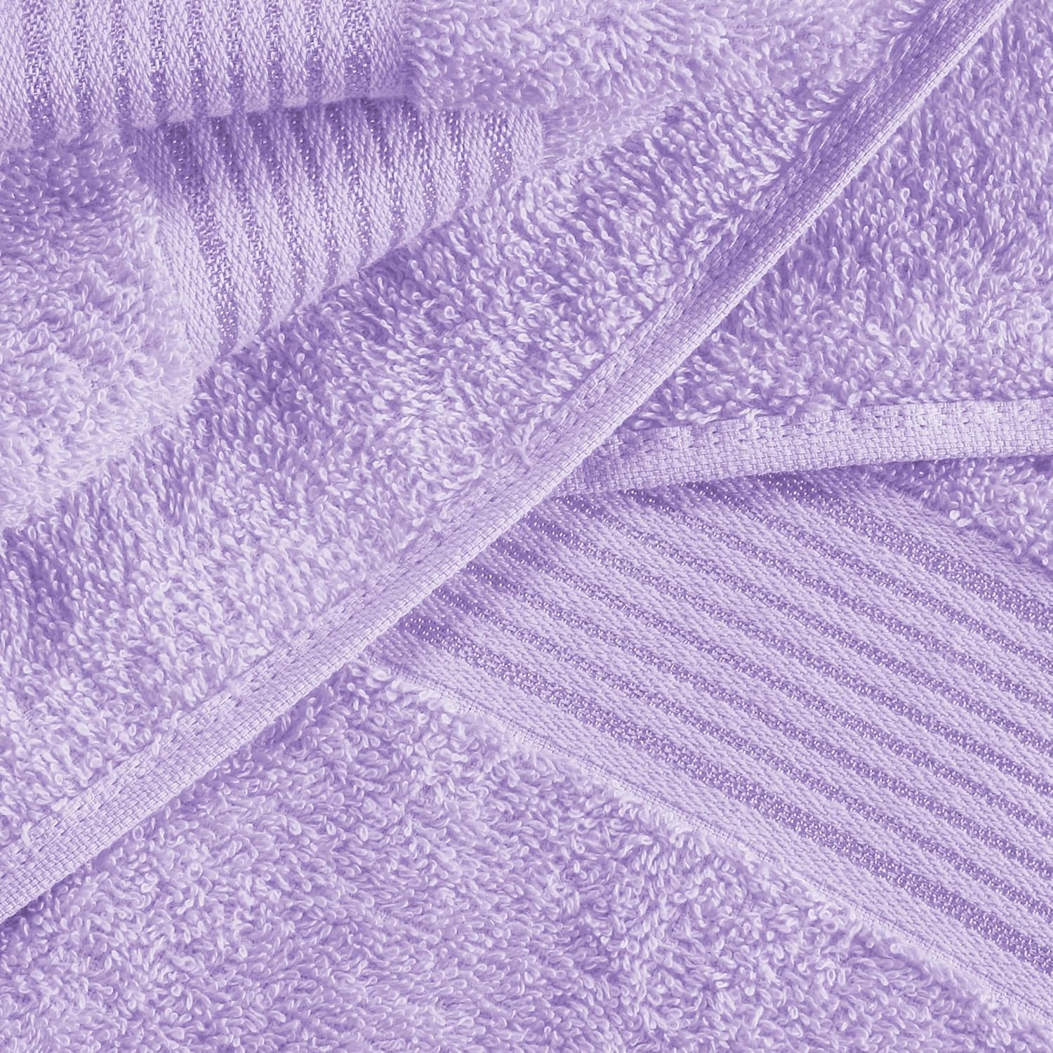 Cotton 2 Pack Oversized Bath Sheet 35x70, Large Bath Sheet, Ultra Soft, Absorbent, Compact, Eco-Friendly, Recyclable
