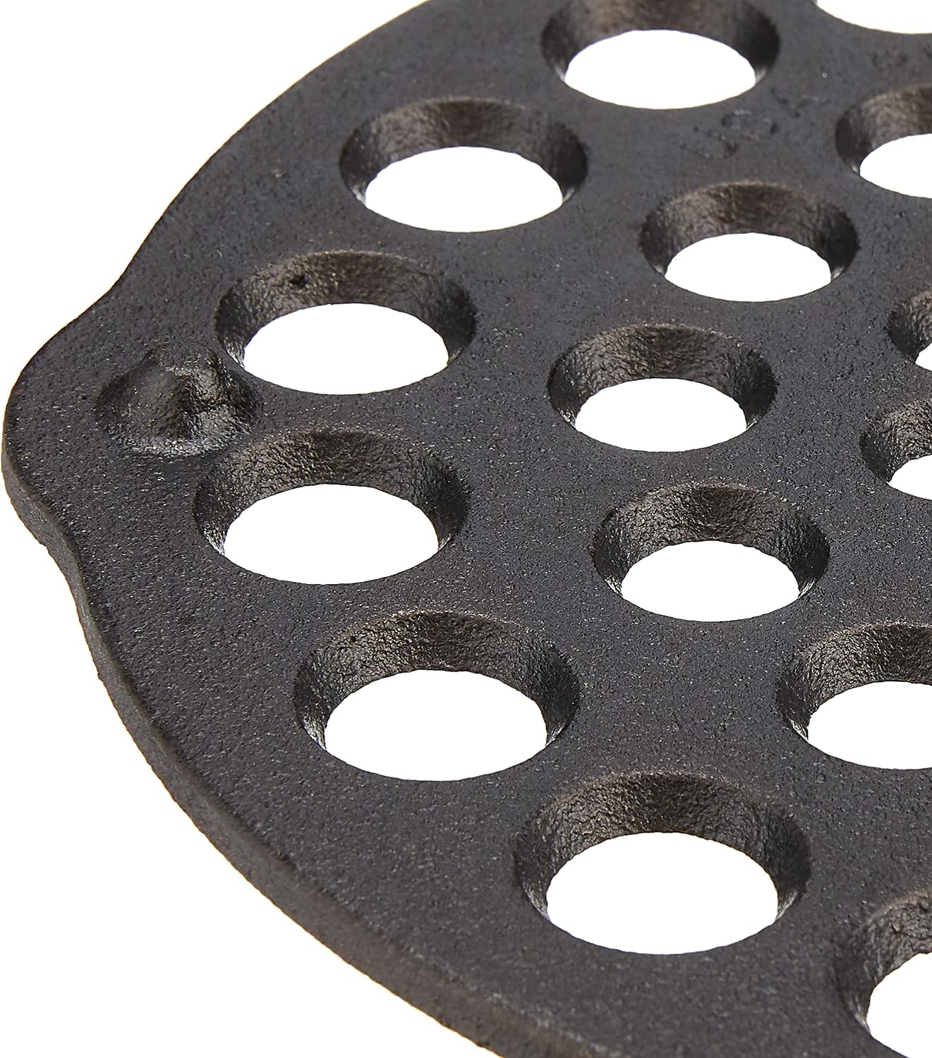 Lodge Cast Iron Meat Rack and Trivet, Pre-Seasoned, 8 Inches | Cast Iron Rack & Trivet for Roasting Meats, Elevating
