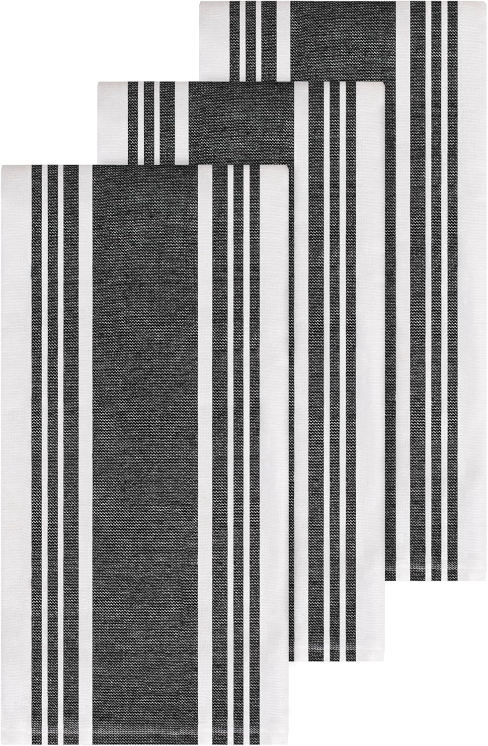 All-Clad Dual-Purpose Kitchen Towels: Highly Absorbent - 100% Cotton, 17"x30" Dish Towels for Cleaning & Drying Dishes