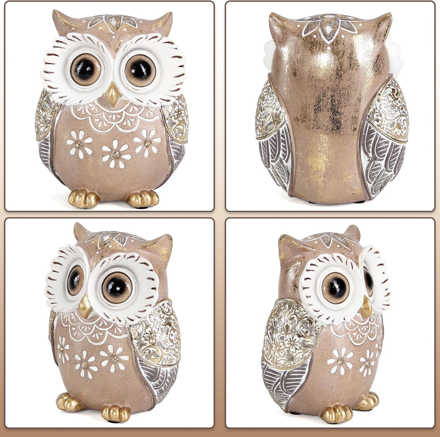 Owl Figurine Home Decor