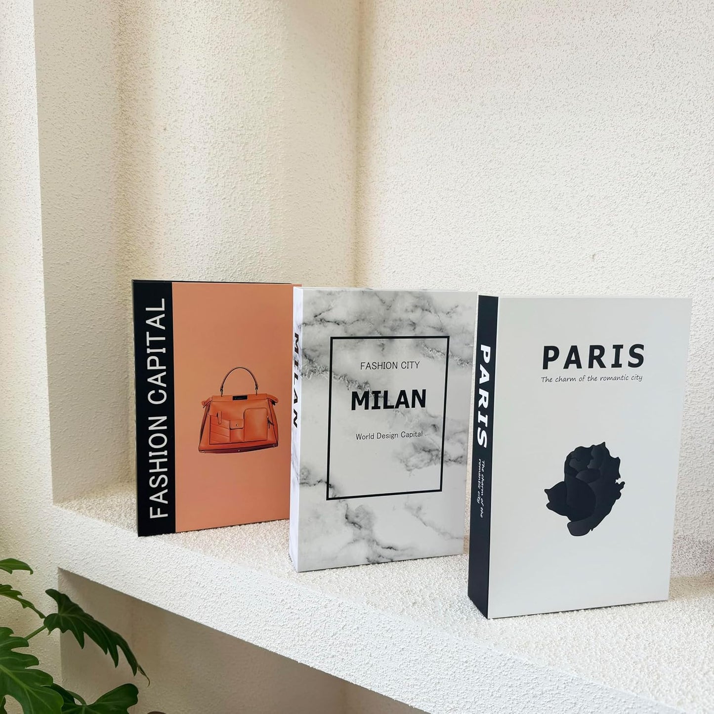 Home Modern Fashion Decoration Fake Books / Set of 3