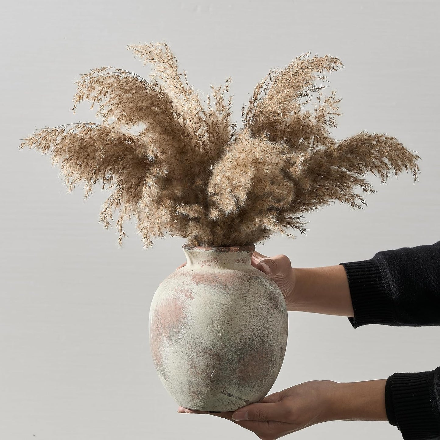 Ceramic Decorative Flower Vase / 1007-terra / 7.48 Inch