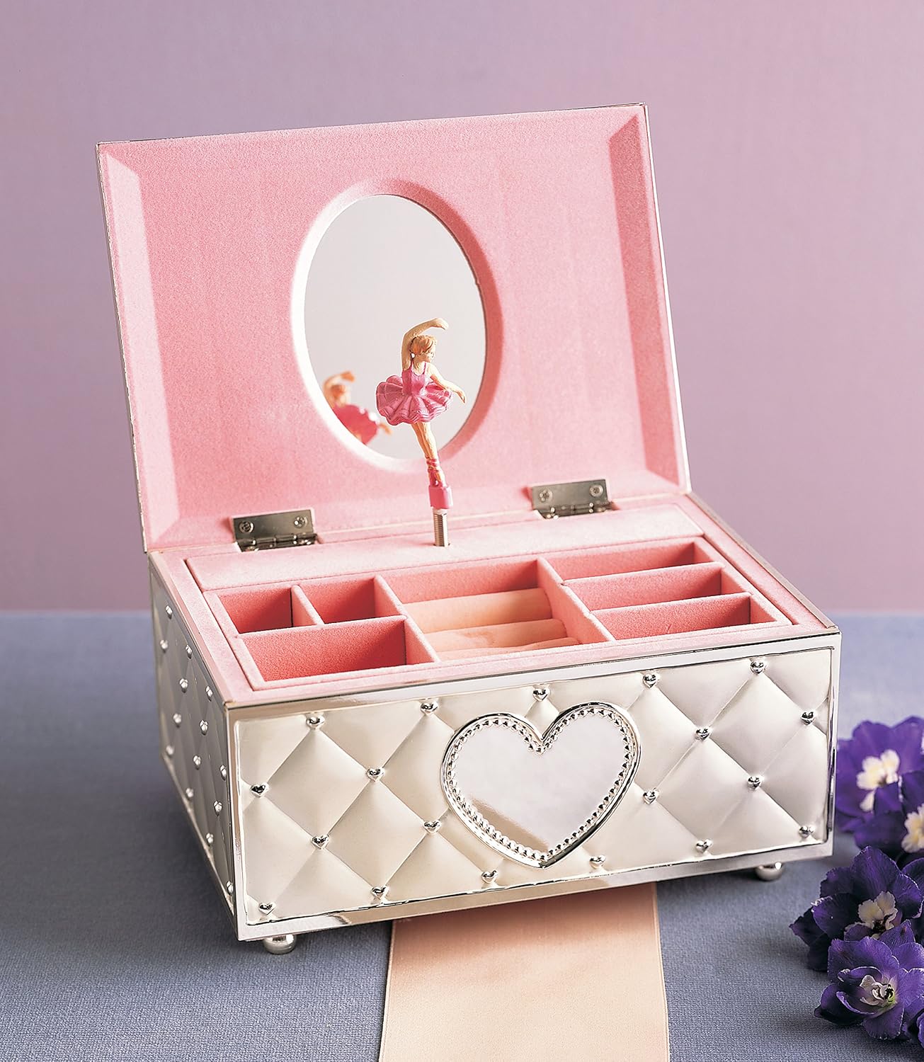 6205231 Childhood Memories Musical Jewelry Box / Ballerina