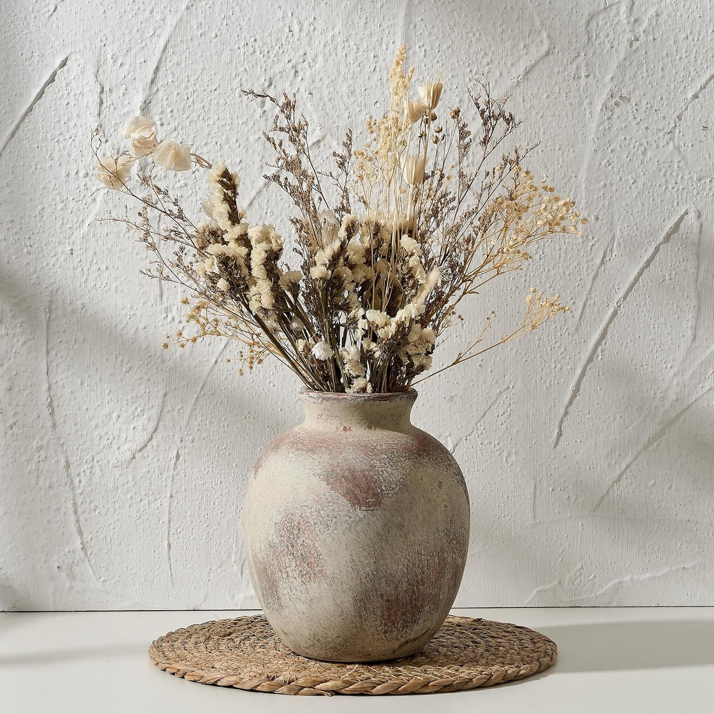 Ceramic Decorative Flower Vase / 1007-terra / 7.48 Inch