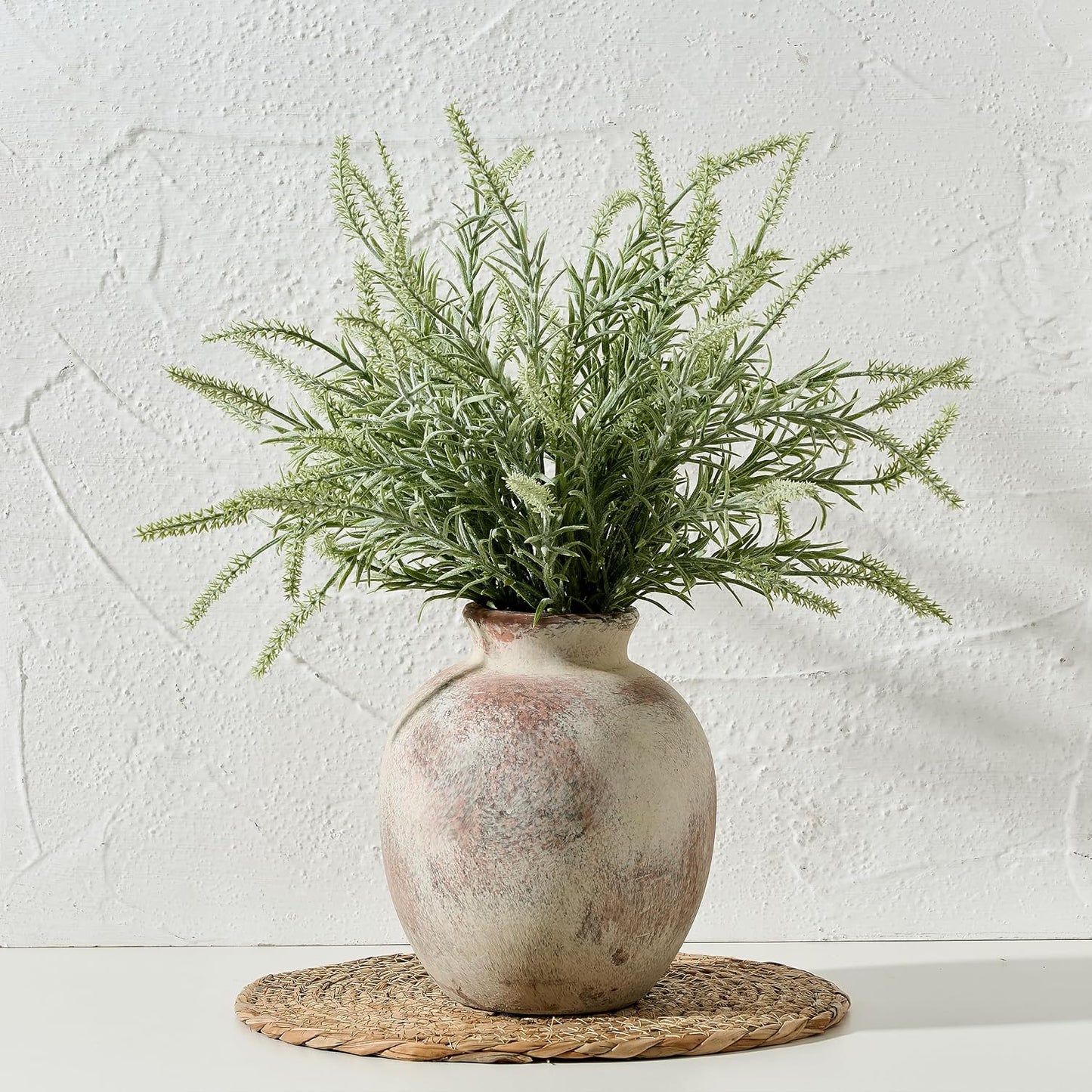 Ceramic Decorative Flower Vase / 1007-terra / 7.48 Inch