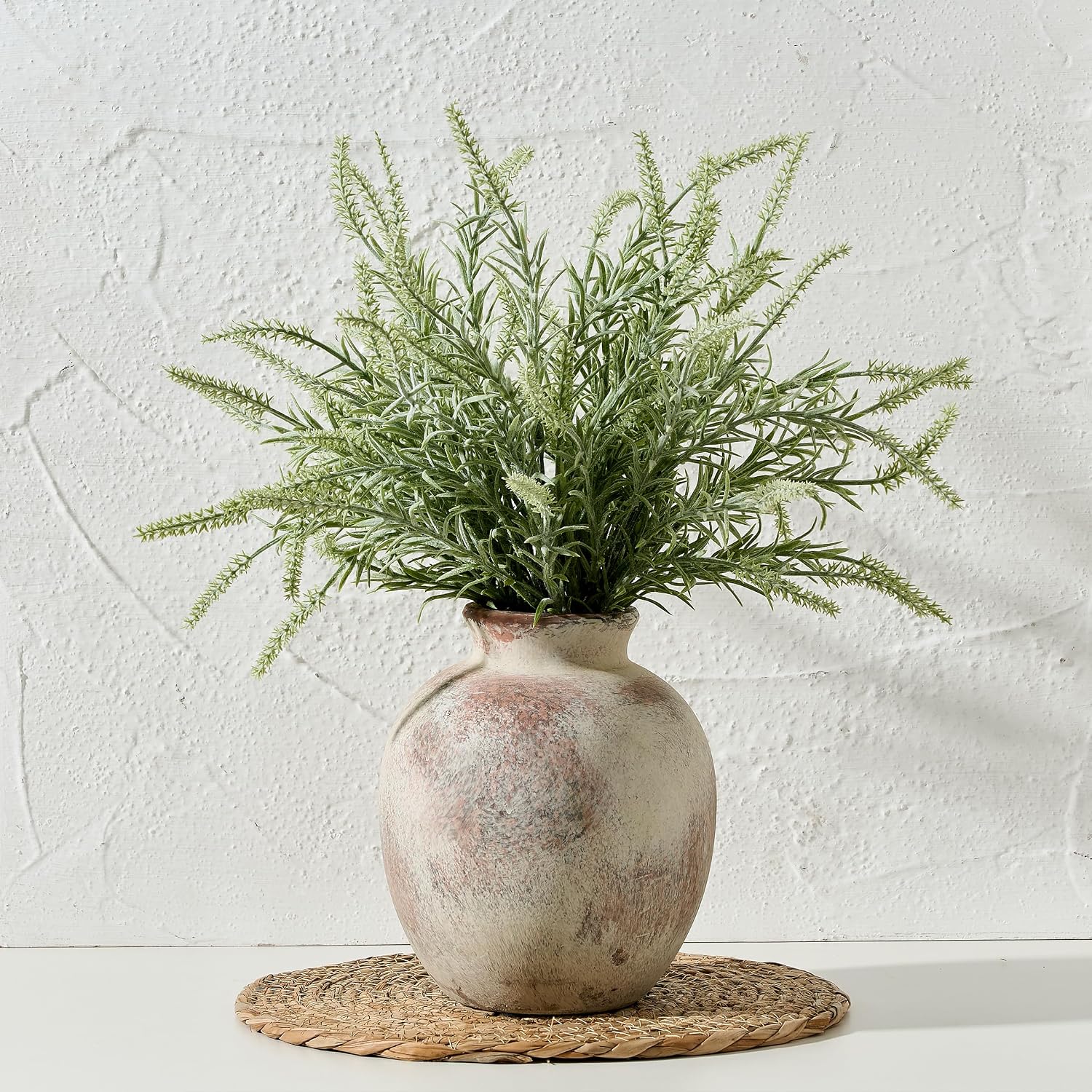 Ceramic Decorative Flower Vase / 1007-terra / 7.48 Inch