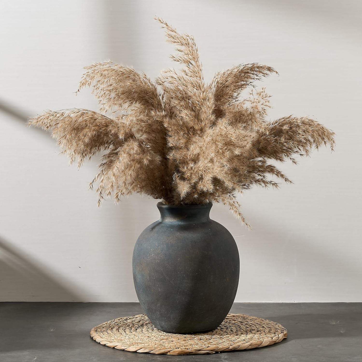 Ceramic Decorative Flower Vase / 1007-bronze / 7.48 Inch