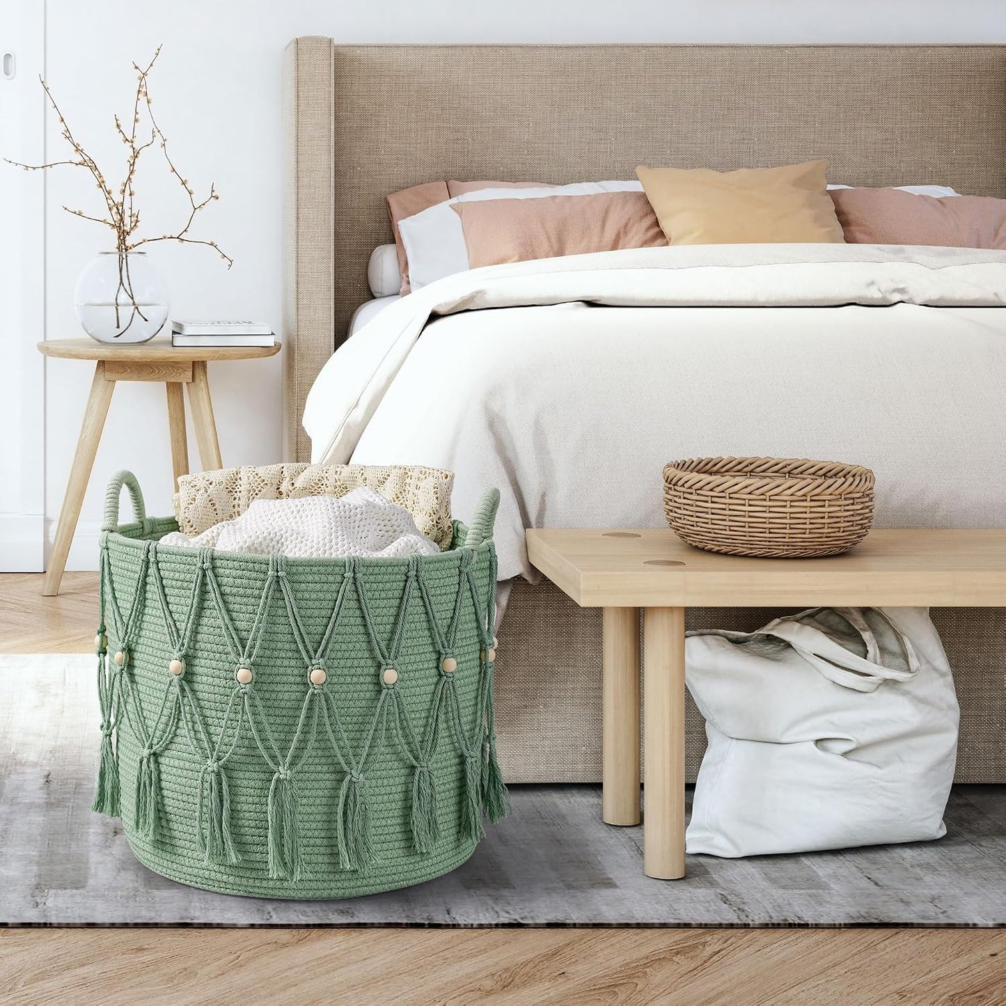 Blanket Basket / Green