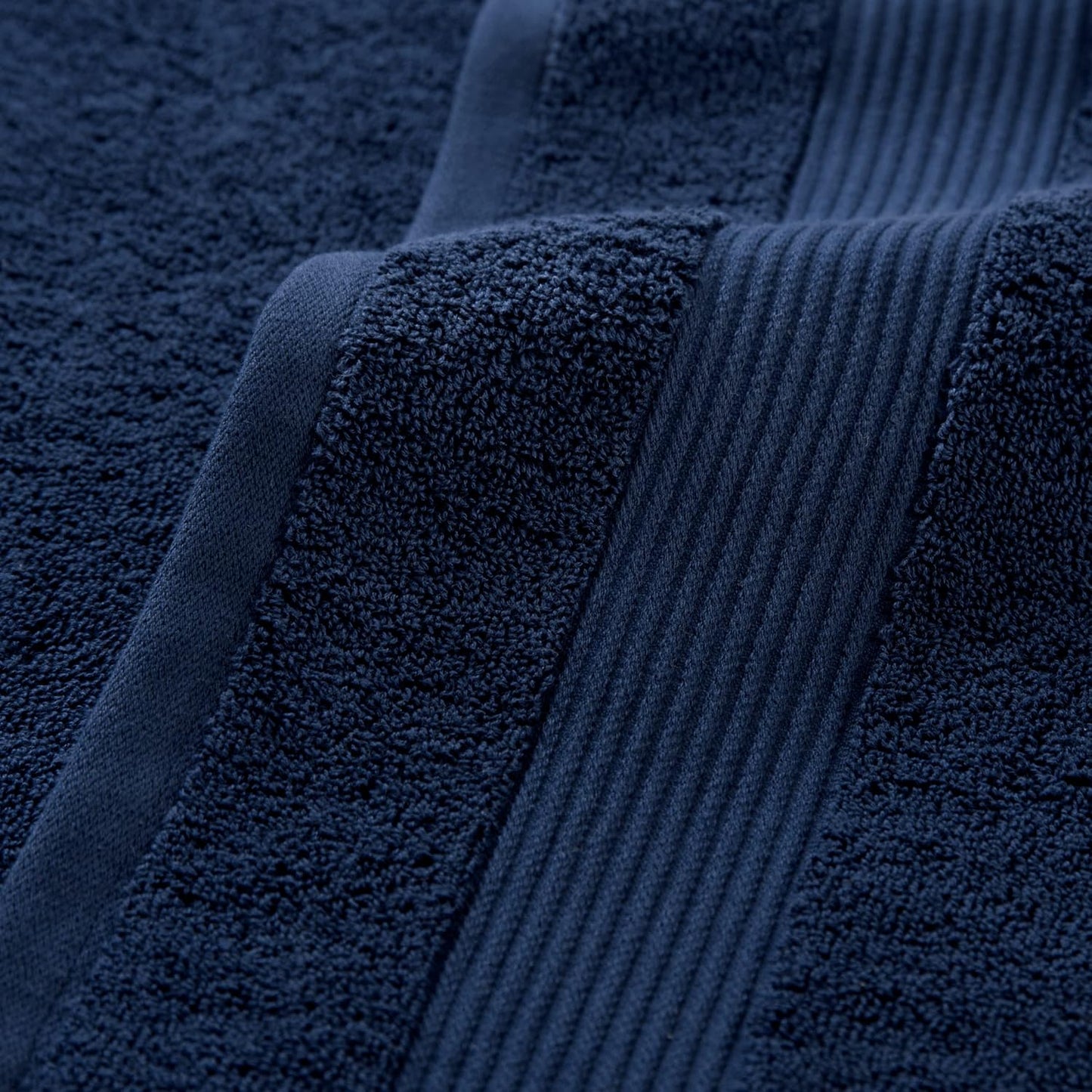 Arkwright Solid 6 Piece Bath Towel Set, 100% Cotton 600 GSM Soft Absorbent Bathroom Towels for Hotel, Spa or Vacation