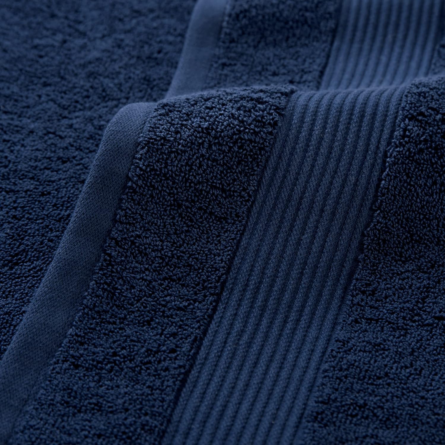 Arkwright Solid Bath Towels, Pack of 4, 100% Cotton 600 GSM Soft Absorbent Bathroom Towels for Hotel, Spa or Vacation