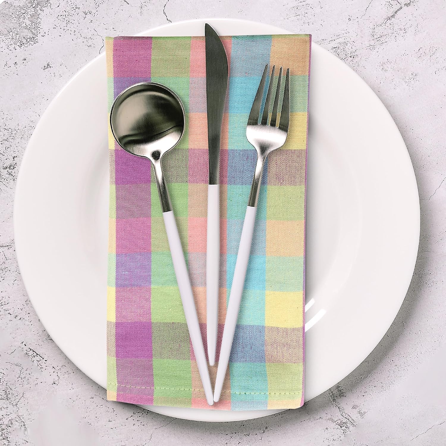 Urban Villa Cloth Napkins Cotton 20x20 (Set of 12) Lagyp