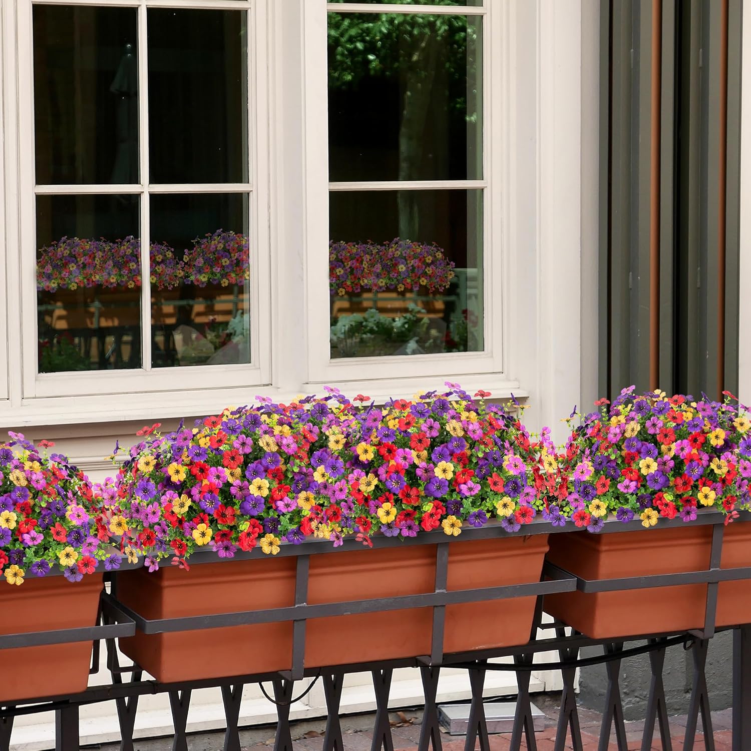 Artificial Flowers / 12 Bundles Fake Summer Daisy / 4 Colors