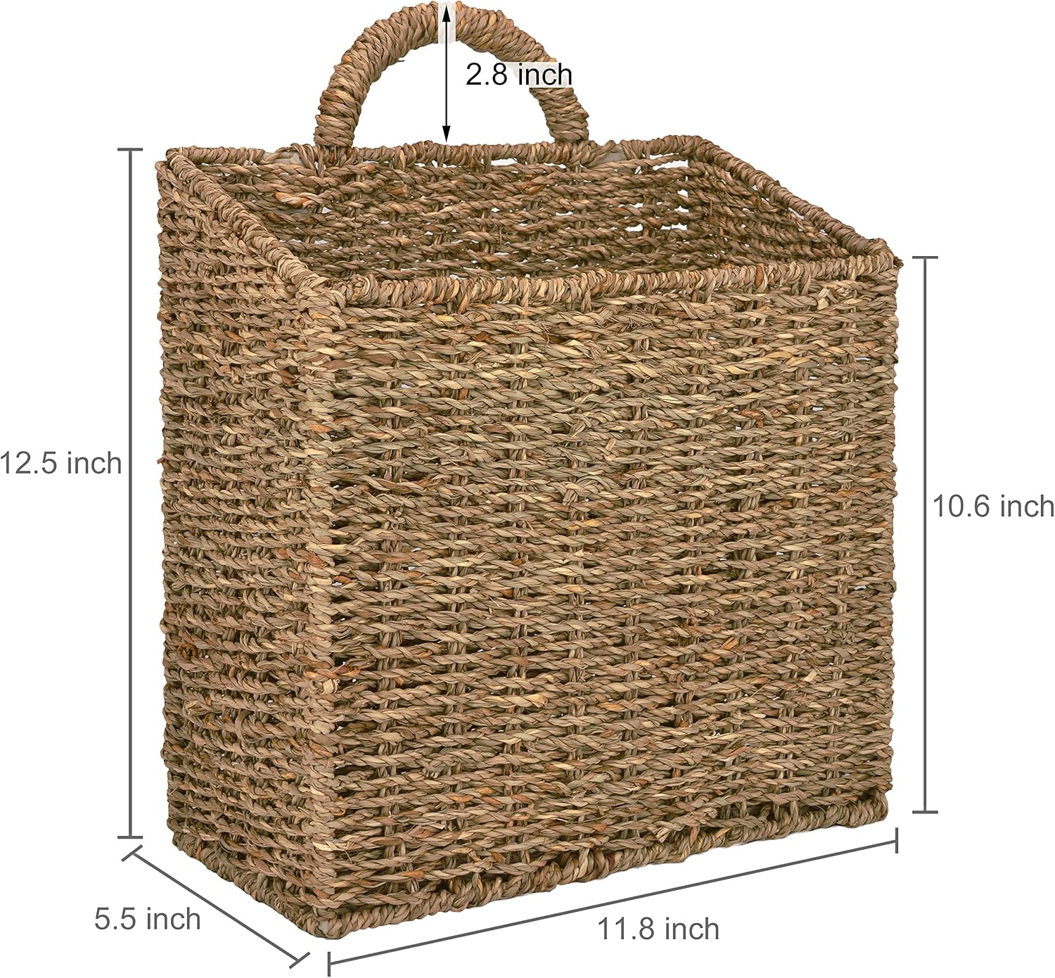 Large Decorative Baskets / 12.5 Inch
