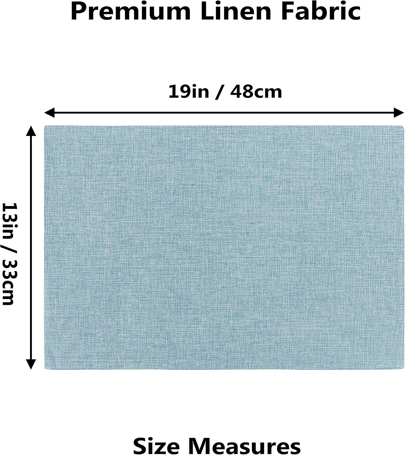 Home Brilliant Placemats Set of 6 Heat Resistant Dining Table Place Mats for Kitchen Table Party Decoration, 13 x 19