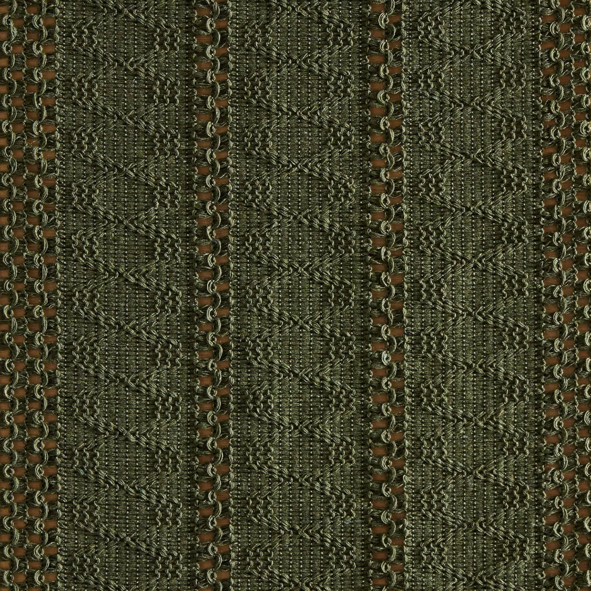 Macrame Style Boho Placemats Set of 6, Olive 12x20 Inch | Decorative Farmhouse Table Mats, Natural Cotton Woven Place