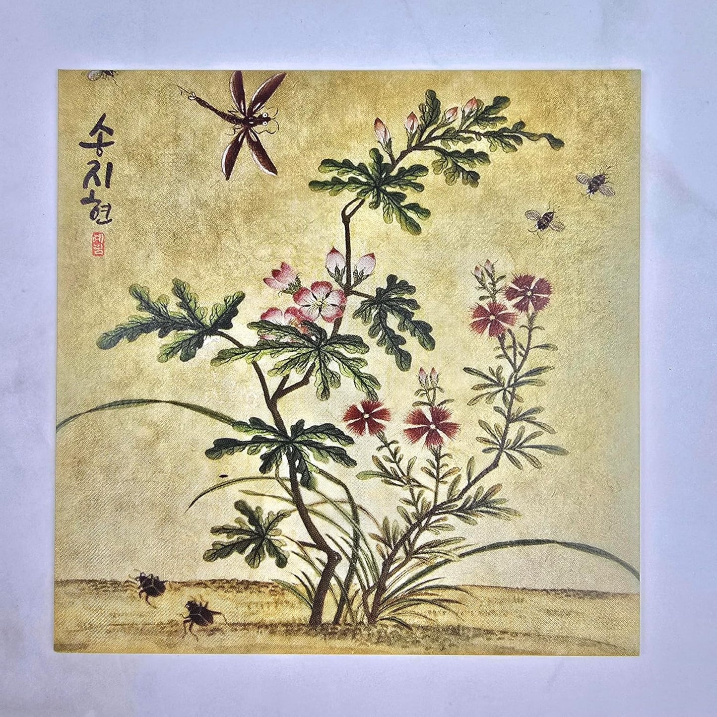 Korean Hanji Drink Coasters / Set of 4