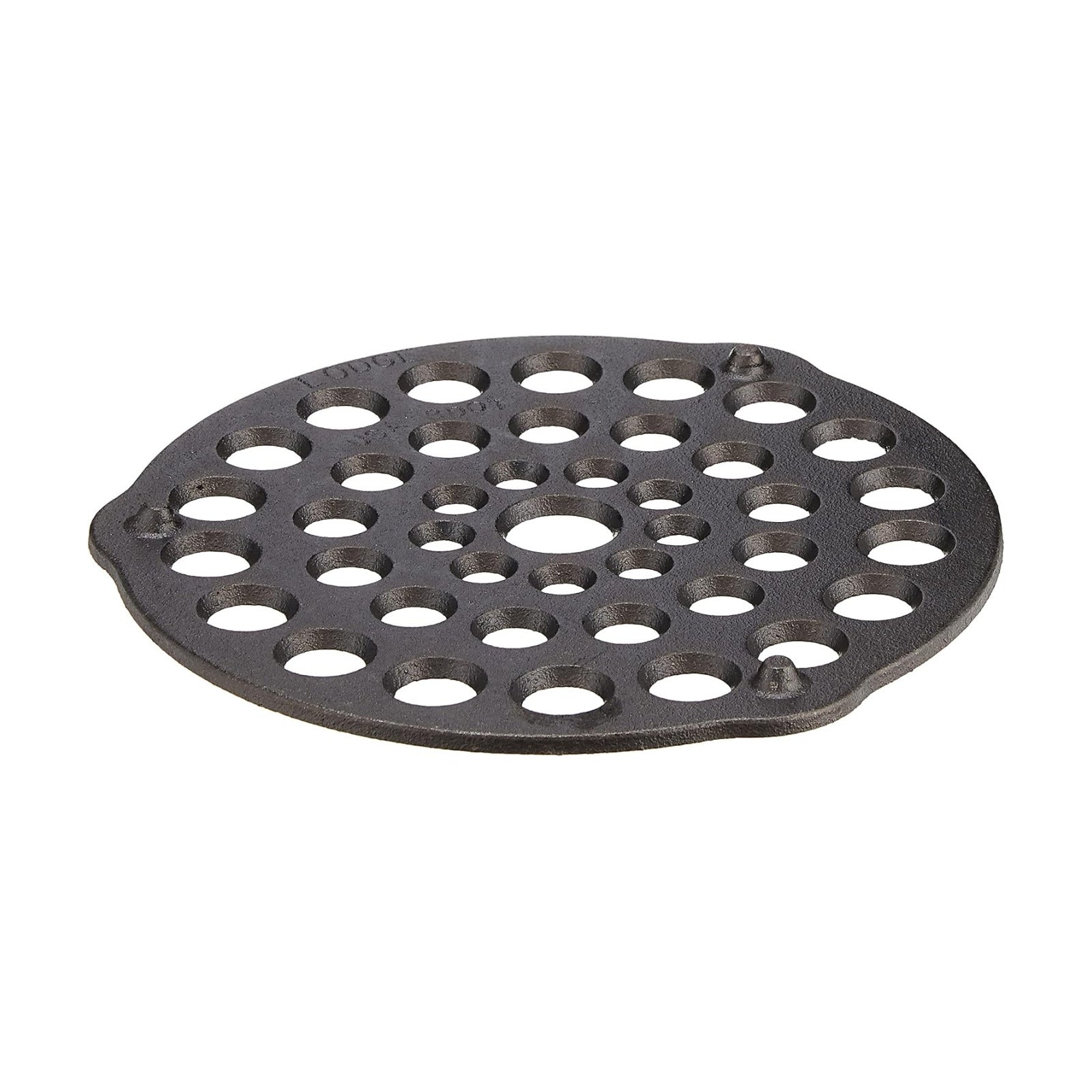 Lodge Cast Iron Meat Rack and Trivet, Pre-Seasoned, 8 Inches | Cast Iron Rack & Trivet for Roasting Meats, Elevating