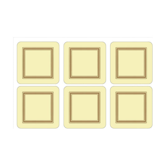 Coasters One Size Multicolored