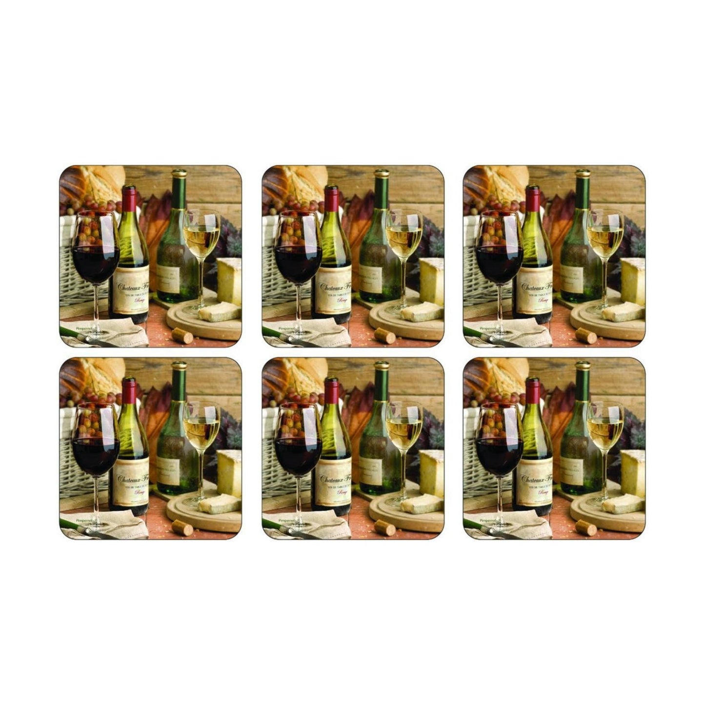 Coasters / One Size / Wine