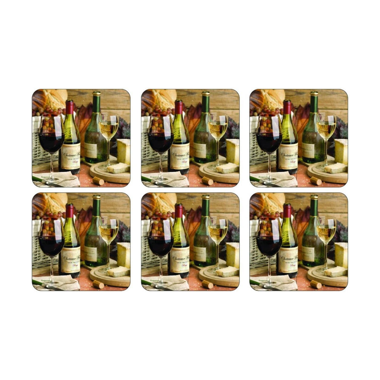 Coasters / One Size / Wine