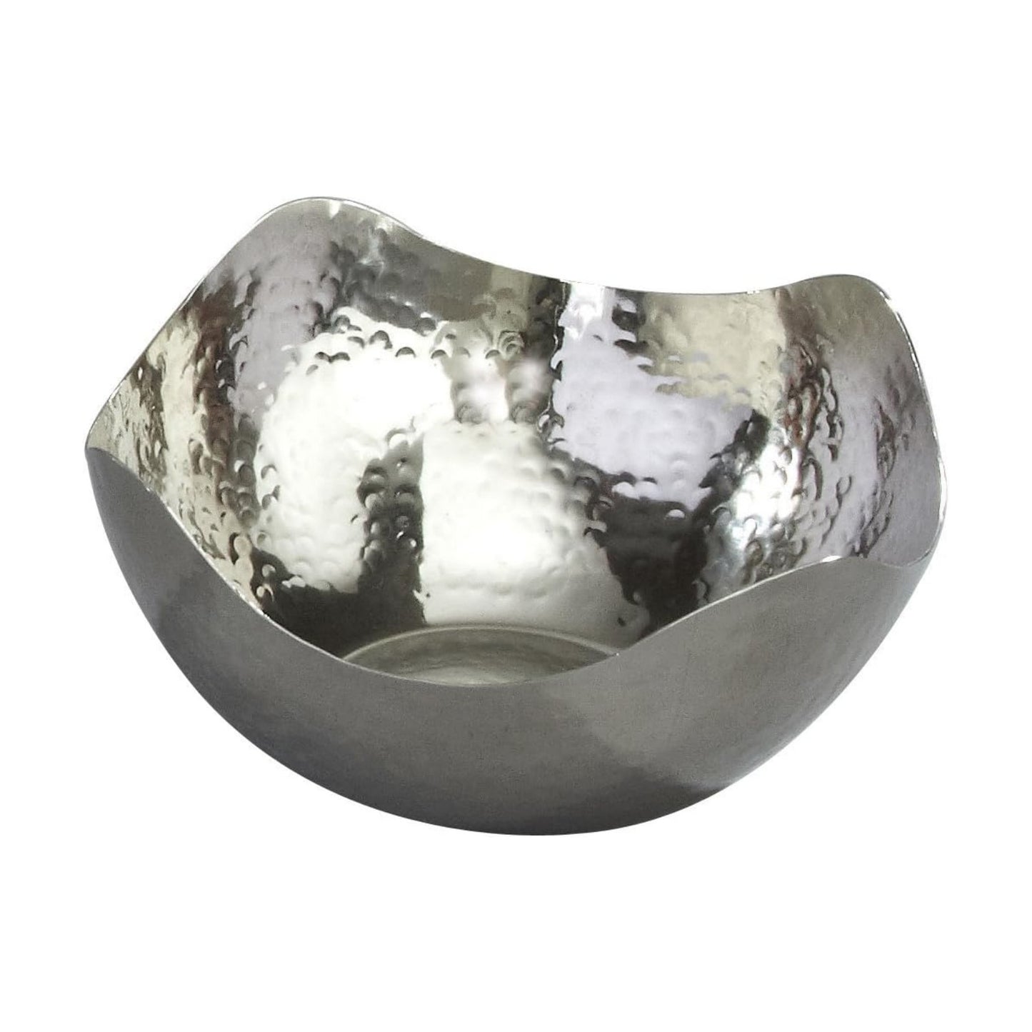 Hammered 6- Stainless Steel Bowl / 6 x 6 x 3