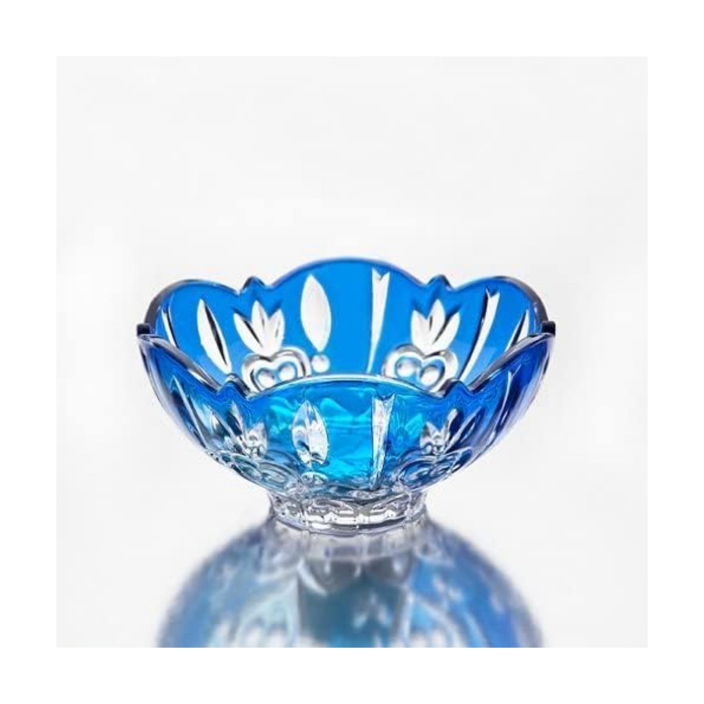 Crystal Candy Dish / Blue