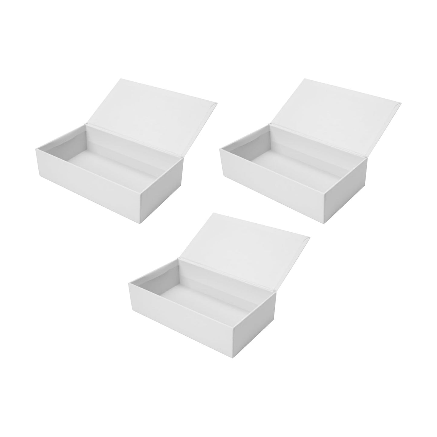 ® Ready to Decorate Paperboard Box / White / 8.5 x 5 x 2.25 / Set of 3
