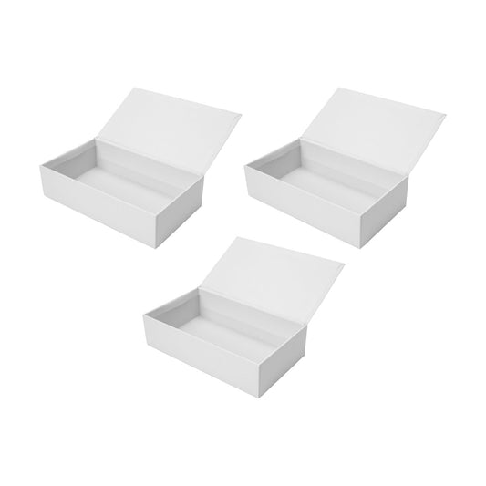 ® Ready to Decorate Paperboard Box / White / 8.5 x 5 x 2.25 / Set of 3