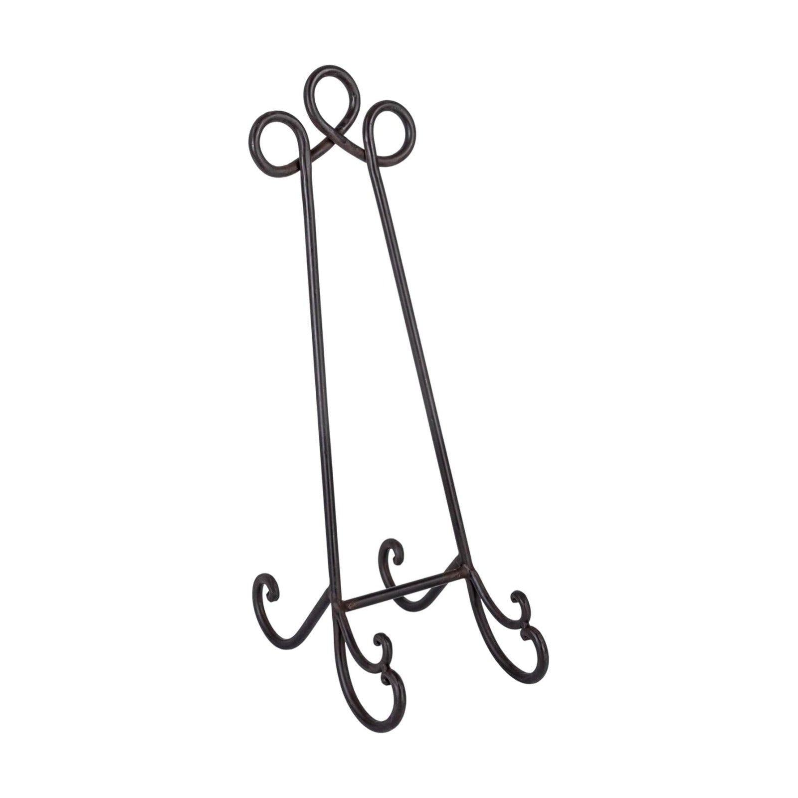 Creative Co-Op DE1159 Grey Metal Easel 24 Inch High