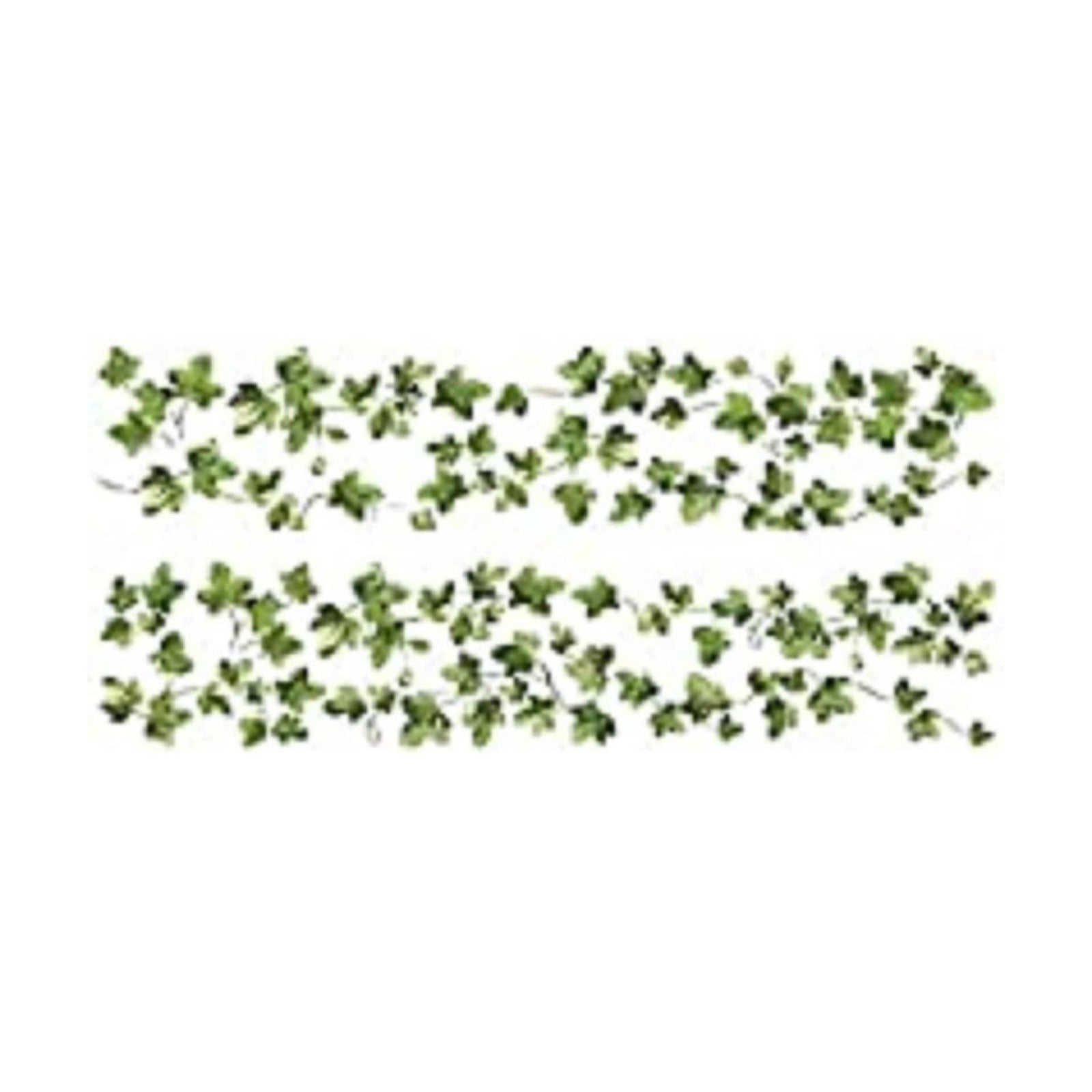 Painterly Ivy Vine Peel and Stick Wall Decals / Green