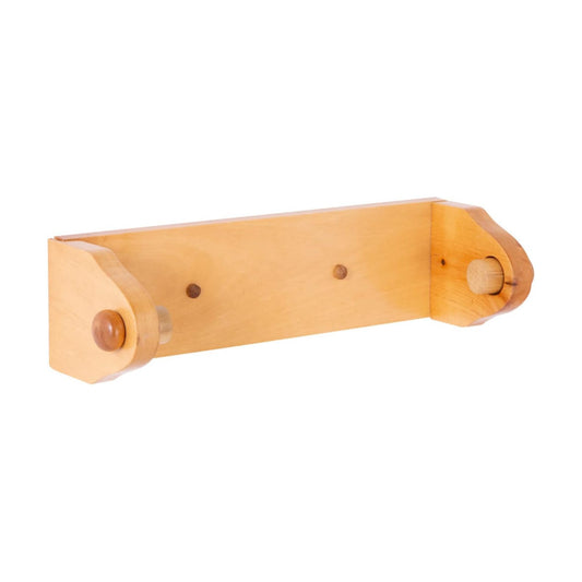 Design House Dalton Paper Towel Holder, Wall Mount, Easy Installation, Wood, Honey Oak, Durable, 13.4 in, 13.75 in W x