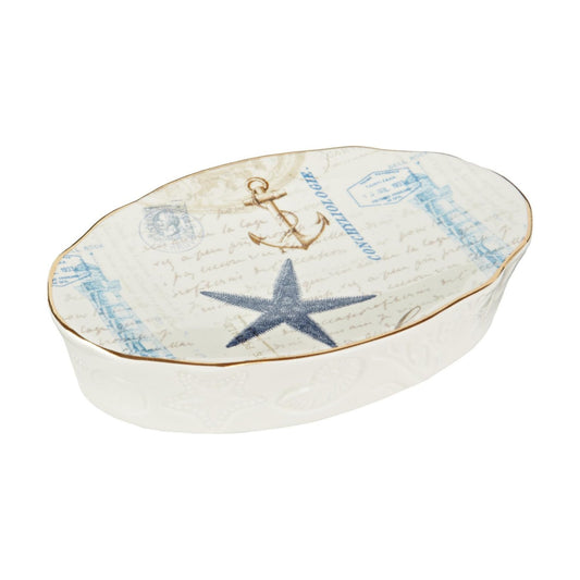 Nautical Insipired Home Decor / Soap Dish / Multi- Colored