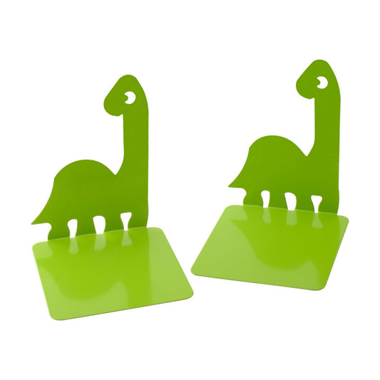 Decorative Metal Book Ends / Green