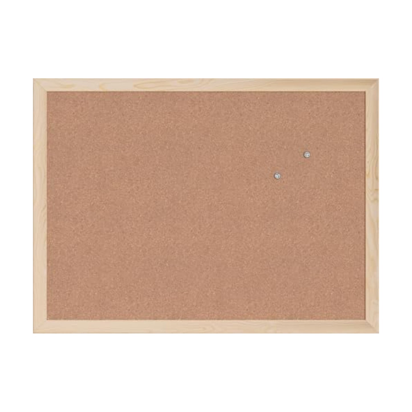 U Brands Cork Bulletin Board, 18" x 24" Inches, Light Birch Wood Frame (265U00-01)