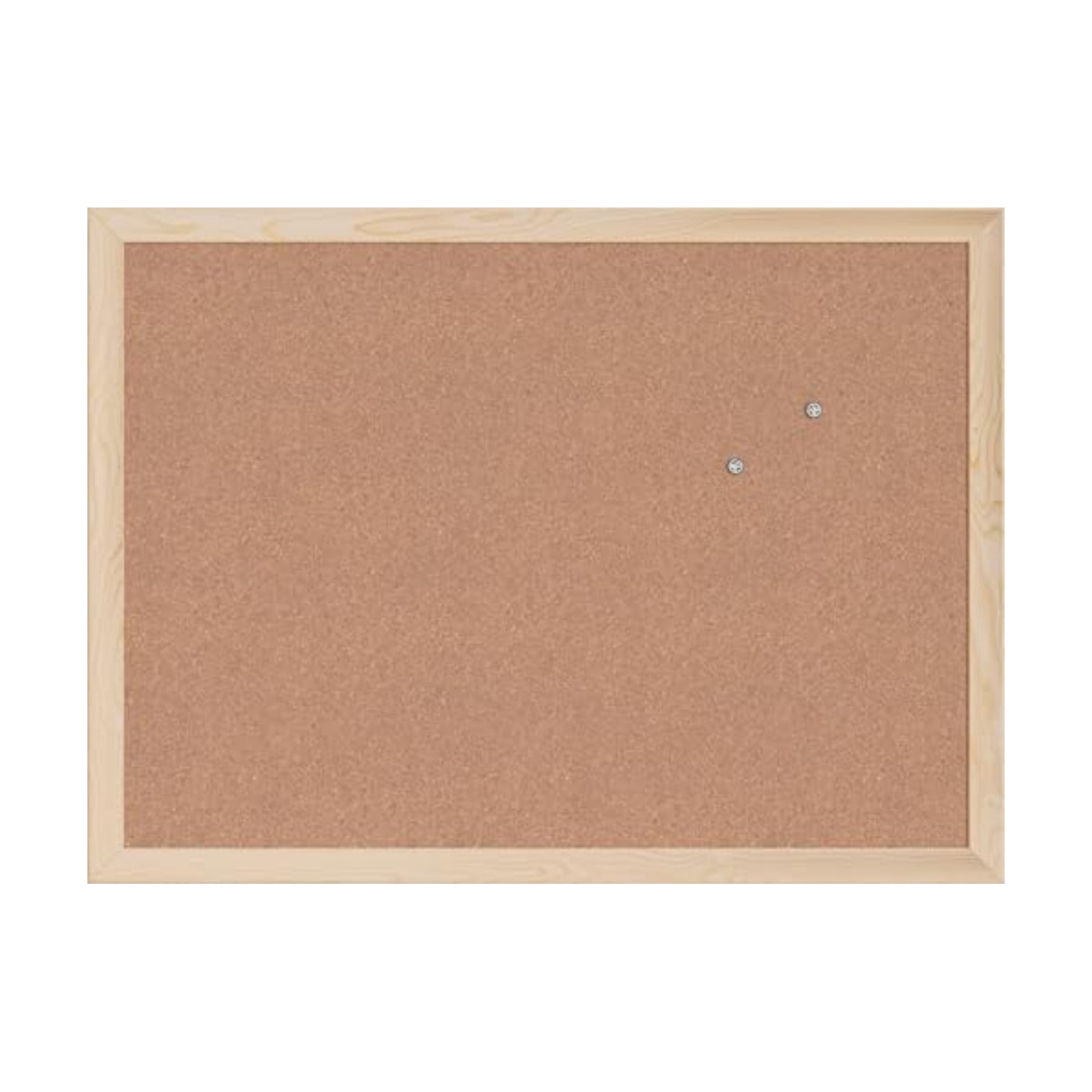 U Brands Cork Bulletin Board, 18" x 24" Inches, Light Birch Wood Frame (265U00-01)