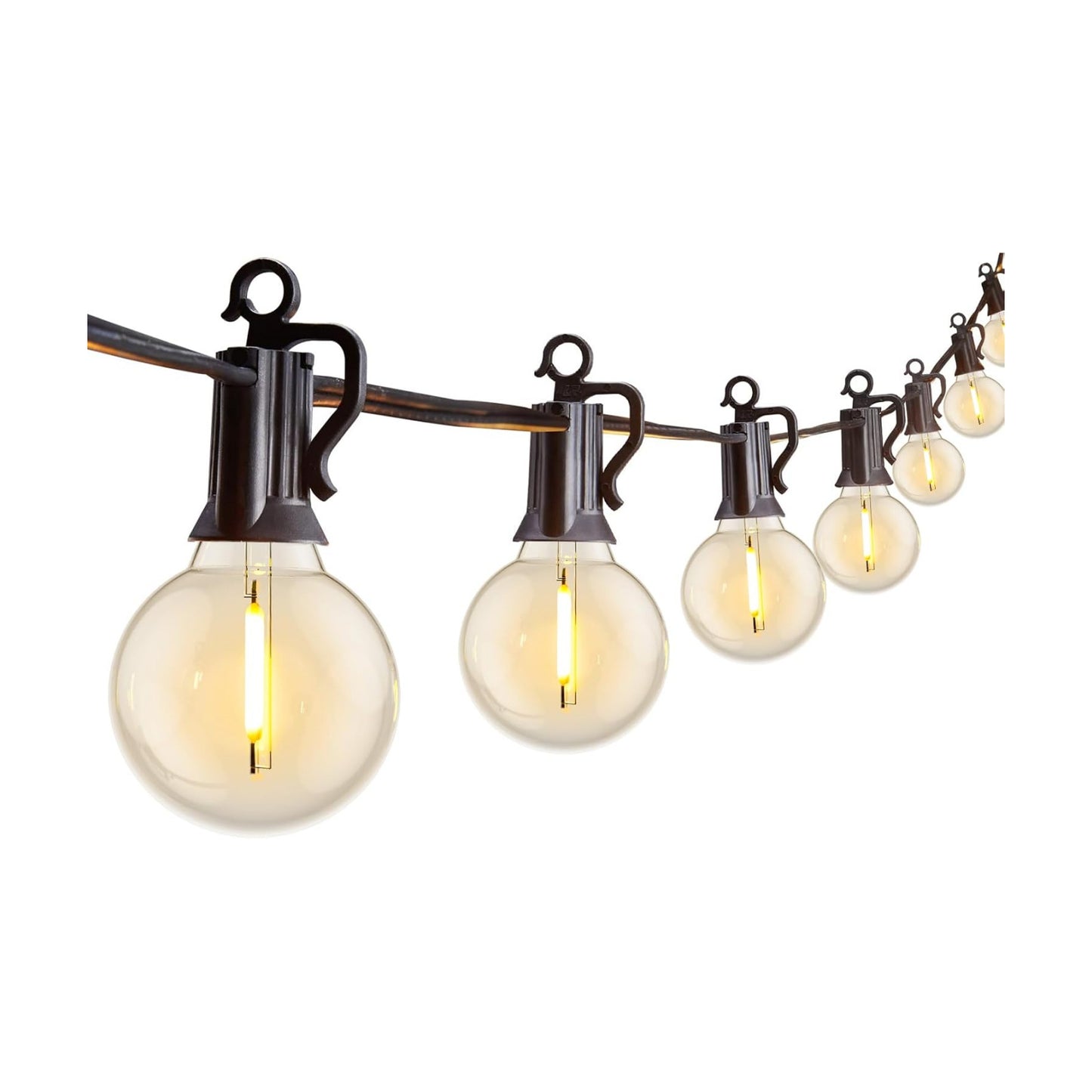 Brightown Outdoor String Lights, 29FT G40 LED IP65 Waterproof Patio Lights