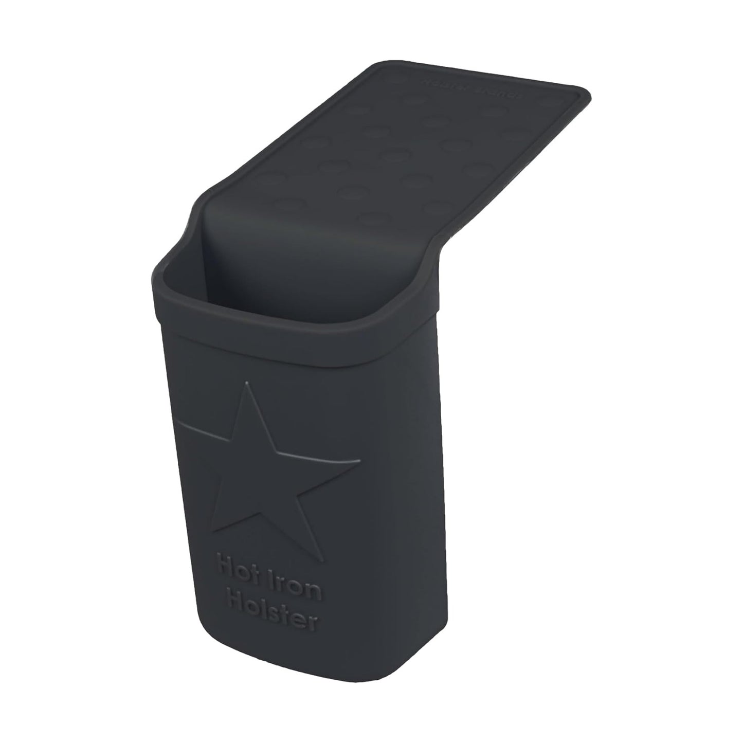Hot Iron Holster | Adhesive-Free Silicone Storage Pocket for Organization and Travel | Heat Resistant to 500°F | Ideal